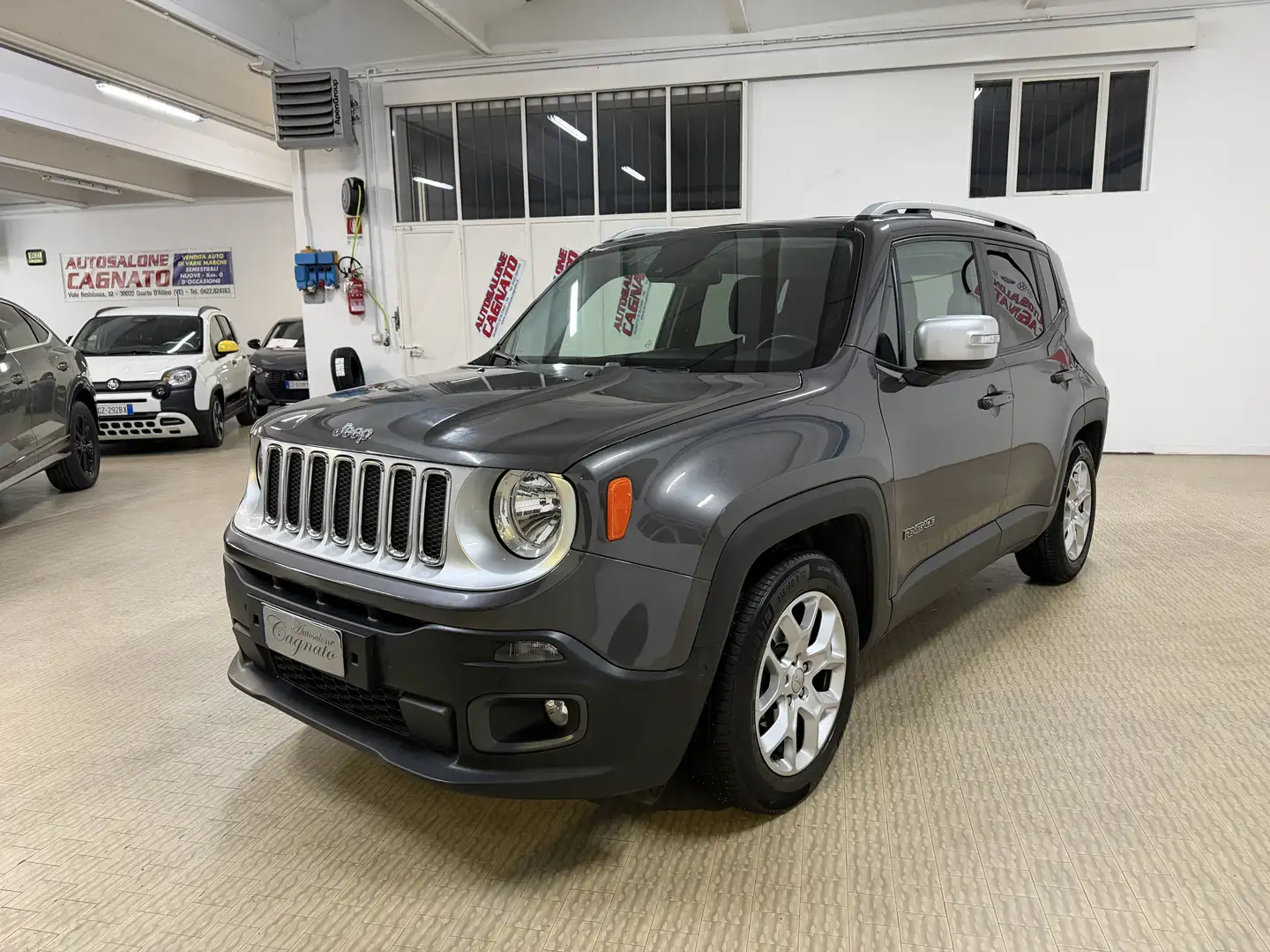 Jeep Renegade Renegade 1.6 mjt Limited 120cv E6 km 89000 Gris - 1