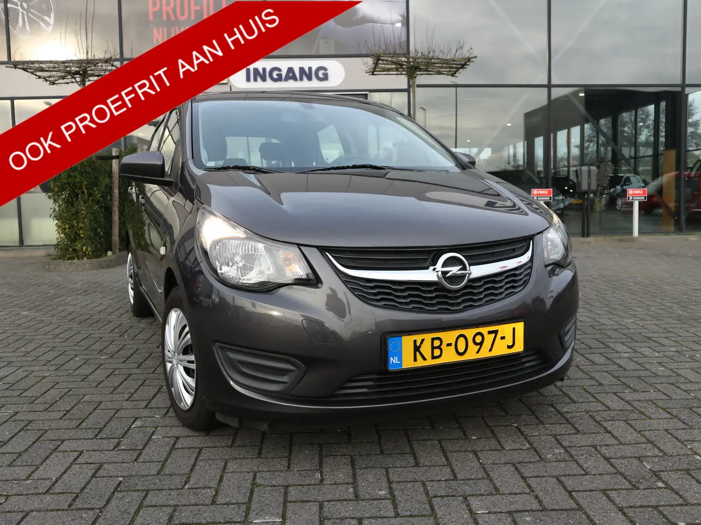 Opel Karl 1.0 ecoFLEX Edition AUTOMAAT 52935 KM Grijs - 1