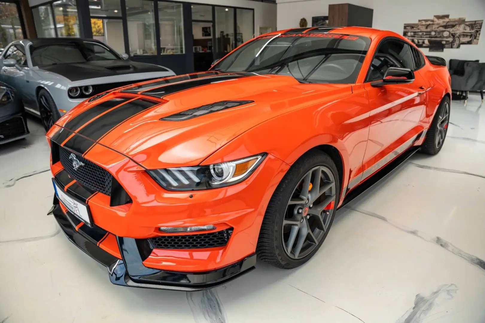 Ford Mustang 3,7 Gt 350 SHELBY BRC LPG Orange - 1