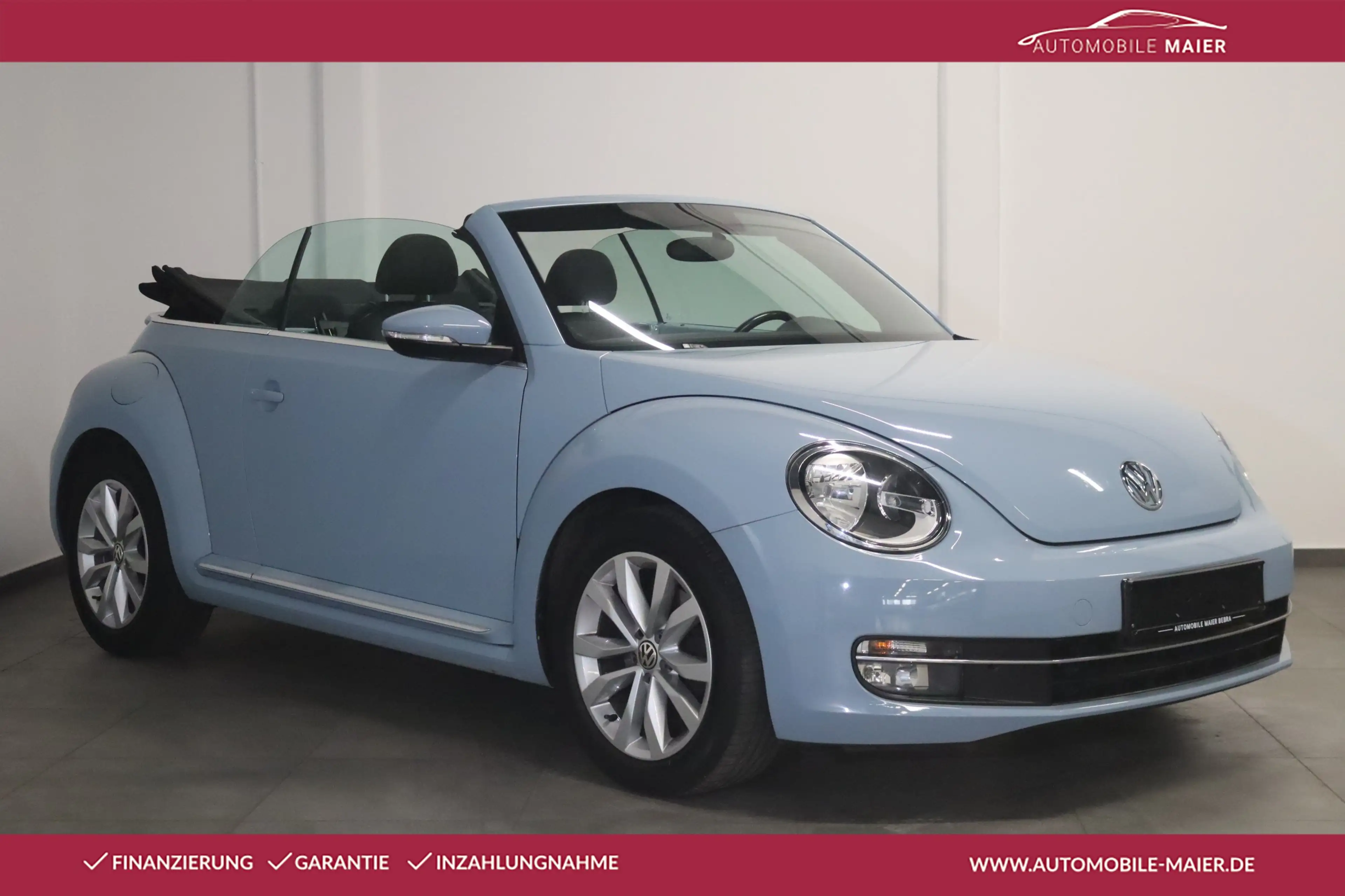 Volkswagen Beetle 1.4 Cabrio Design-Navigation-Klimaa.-MP3 — photo 2