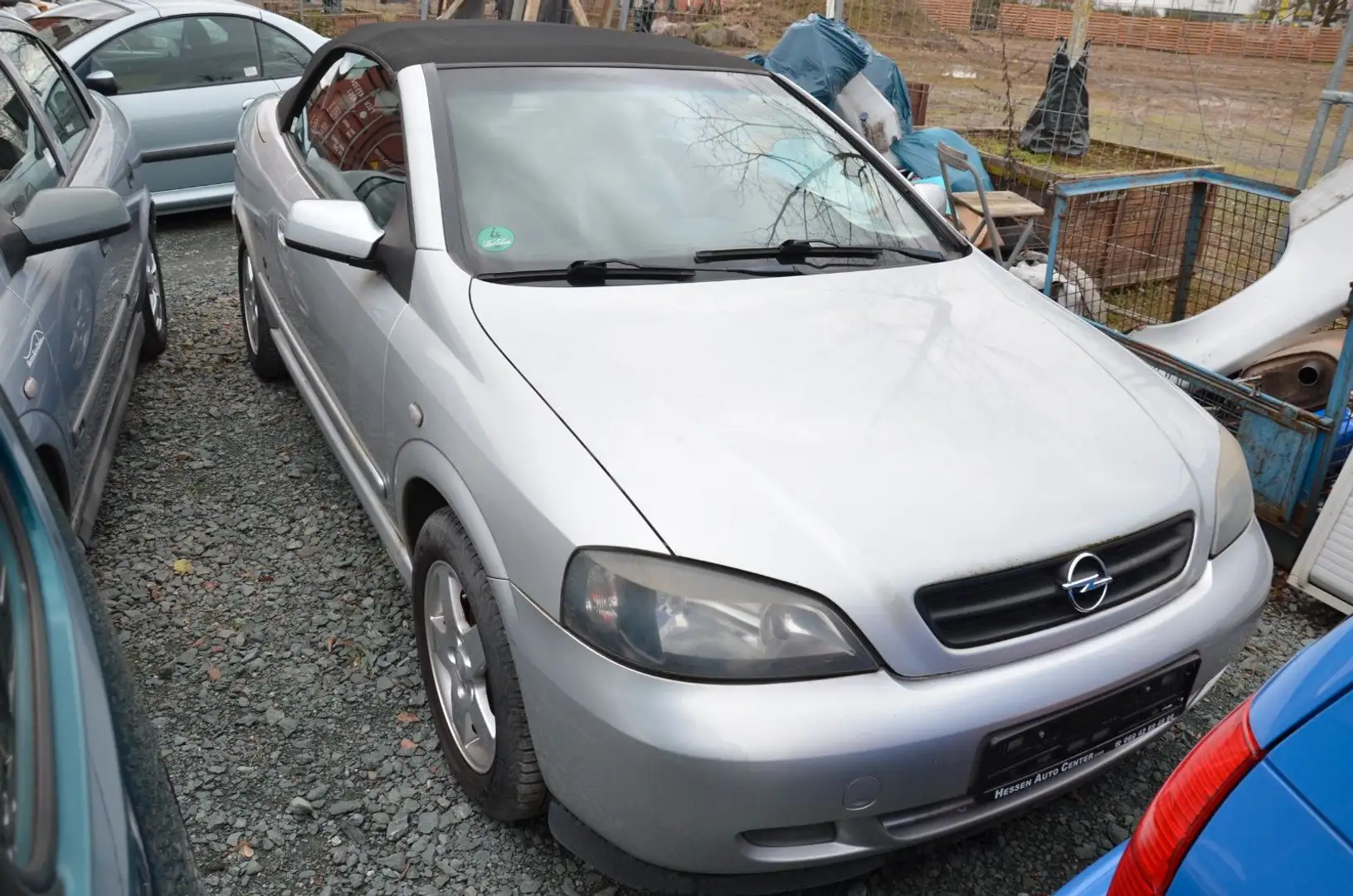 Opel Astra G Cabrio 2.2 16V* !!! Händler Fahrzeug !!! Plateado - 1