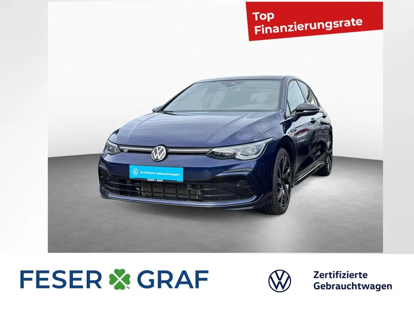 Volkswagen Golf VIII 1.5 eTSI DSG R-Line BLACK PANO KAMERA Azul - 1