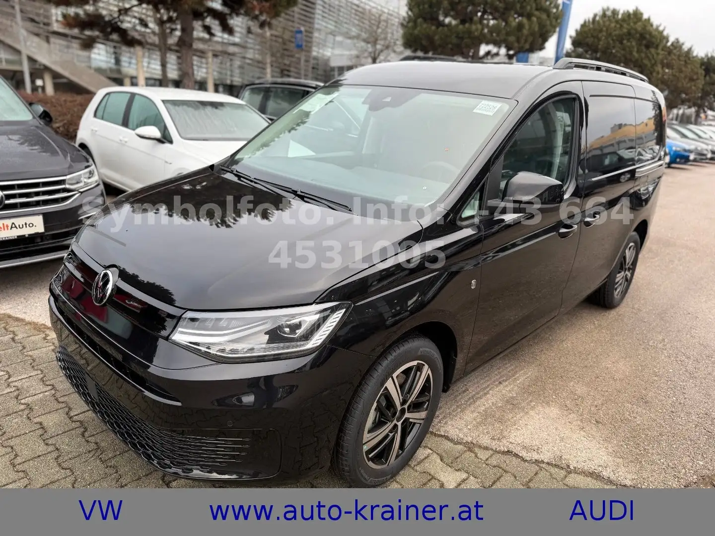 Volkswagen Caddy Cargo Maxi 2.0 TDI 4MOTION Schwarz - 1