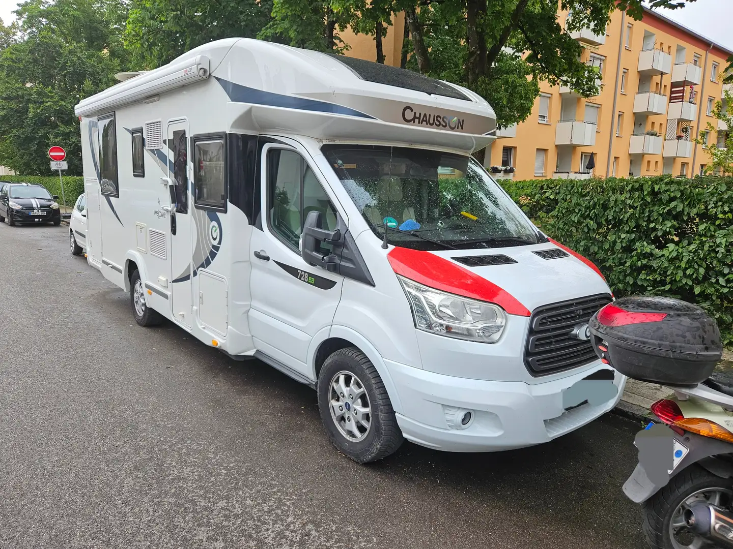 Caravans-Wohnm Chausson Welcome 728 EB Blanc - 2