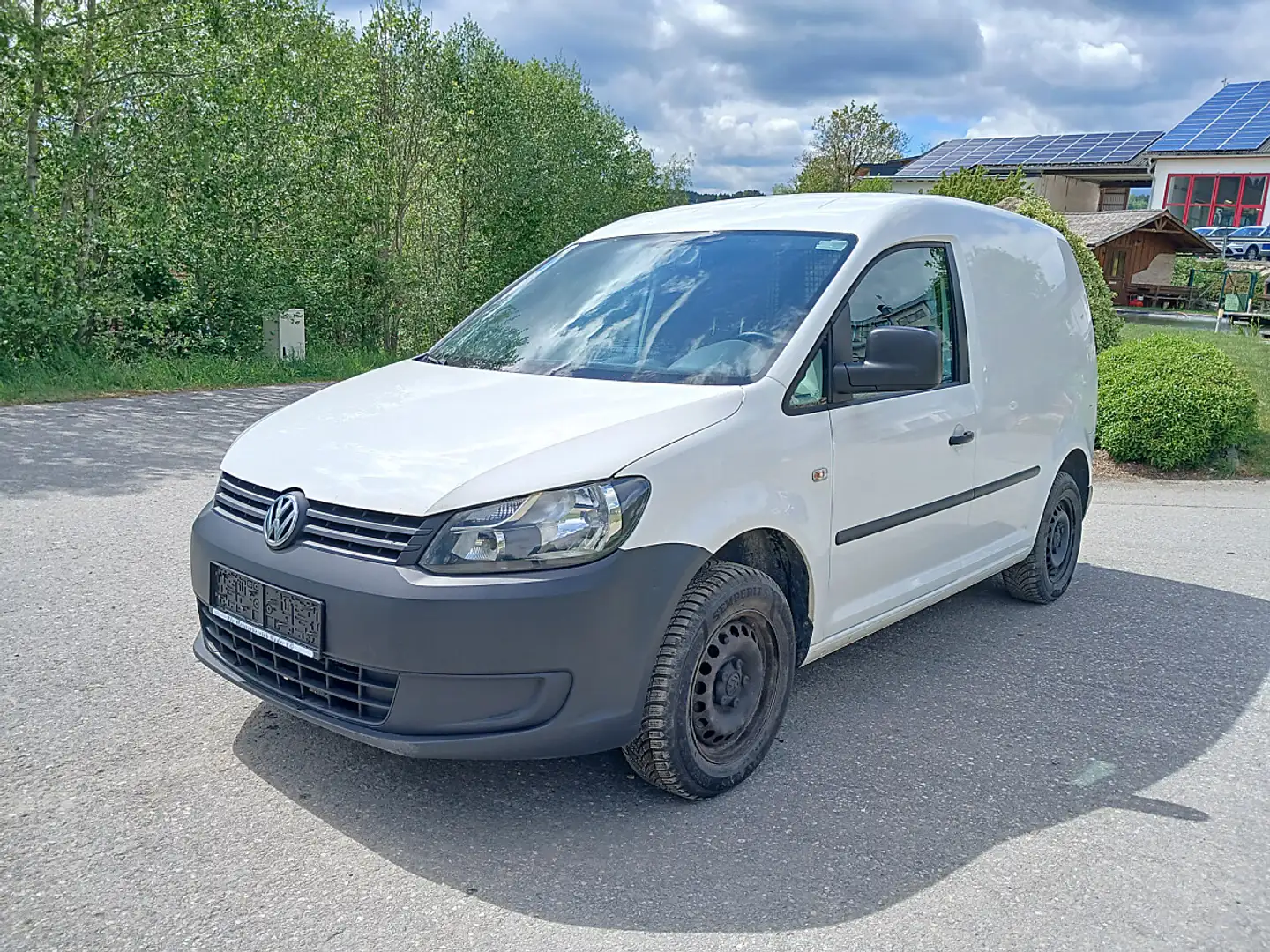 Volkswagen Caddy Kastenwagen TDI  Klima Parksensor hi. Weiß - 2