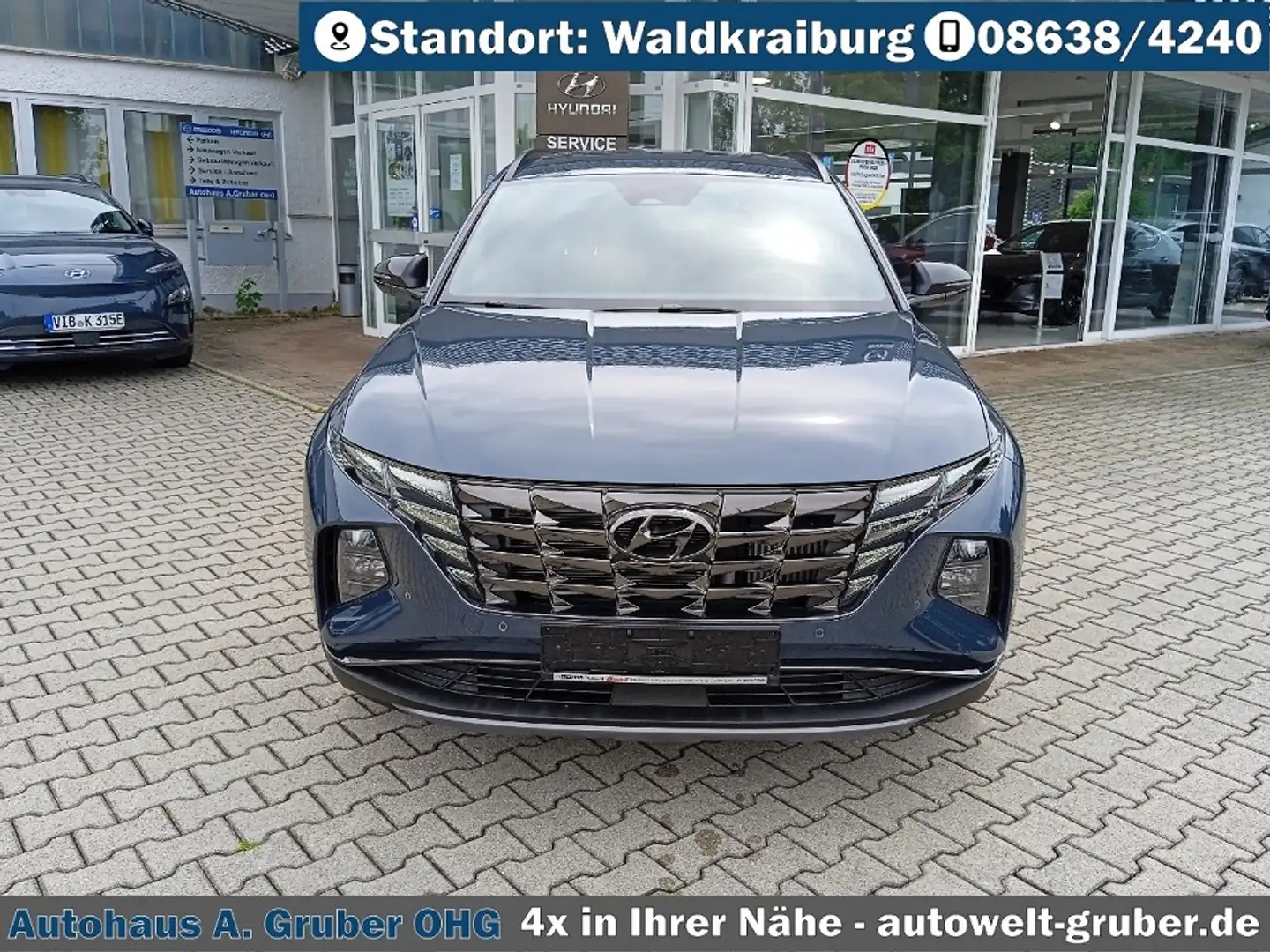 Hyundai TUCSON Blackline+Automatik+LED+Navi+Klima Blau - 2