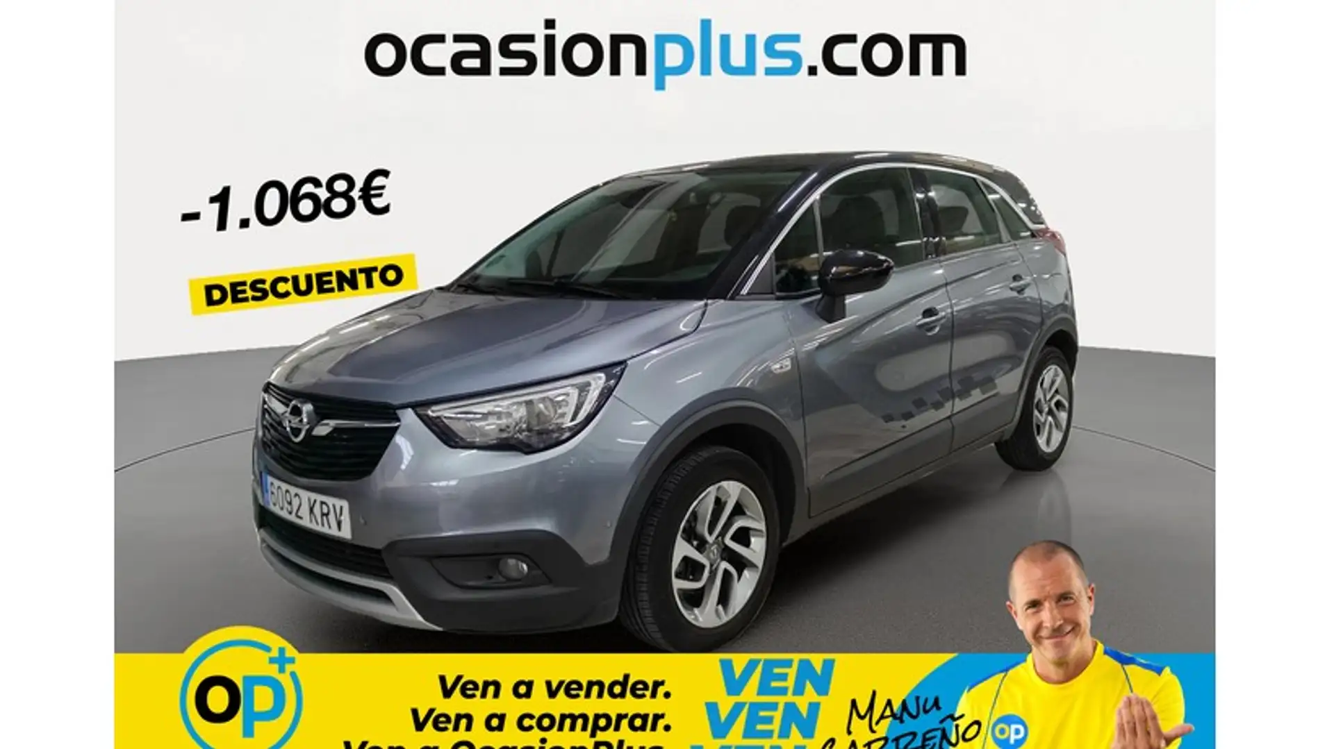Opel Crossland X 1.2T S&S Design Line 110 Gris - 1