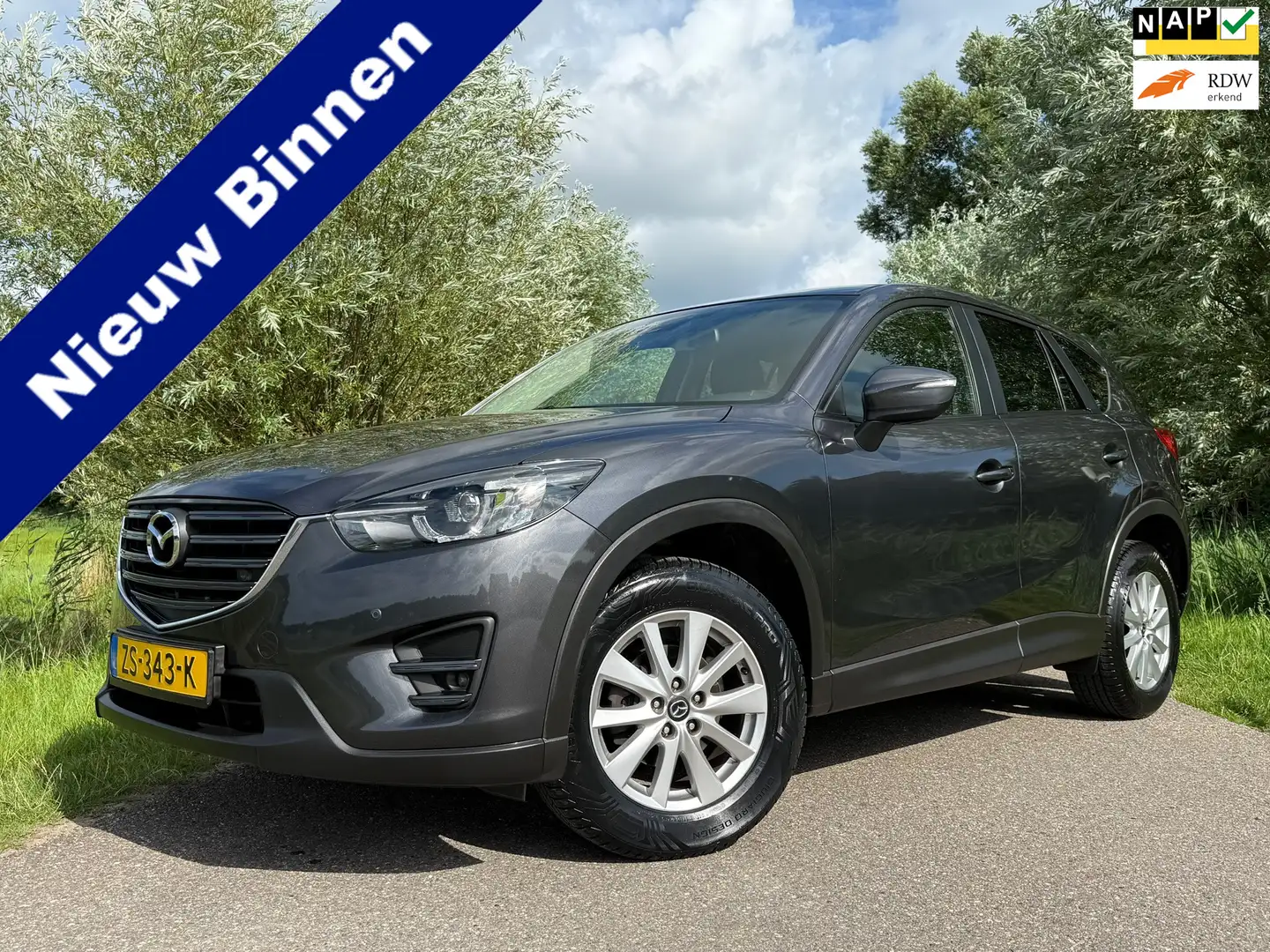 Mazda CX-5 2.0 SkyActiv-G 165 TS+ | Navi | Clima | Stoelverwa Grey - 1
