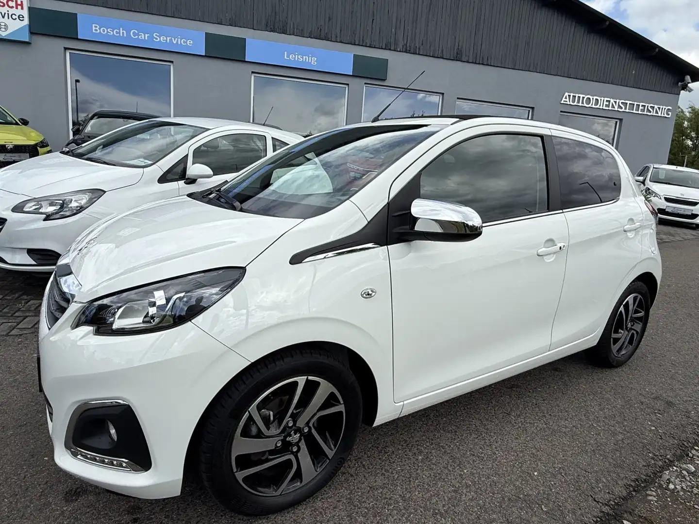 Peugeot 108 1.0 VTi 72 TOP! Allure Kamera Sitzheizung Faltdach Weiß - 2