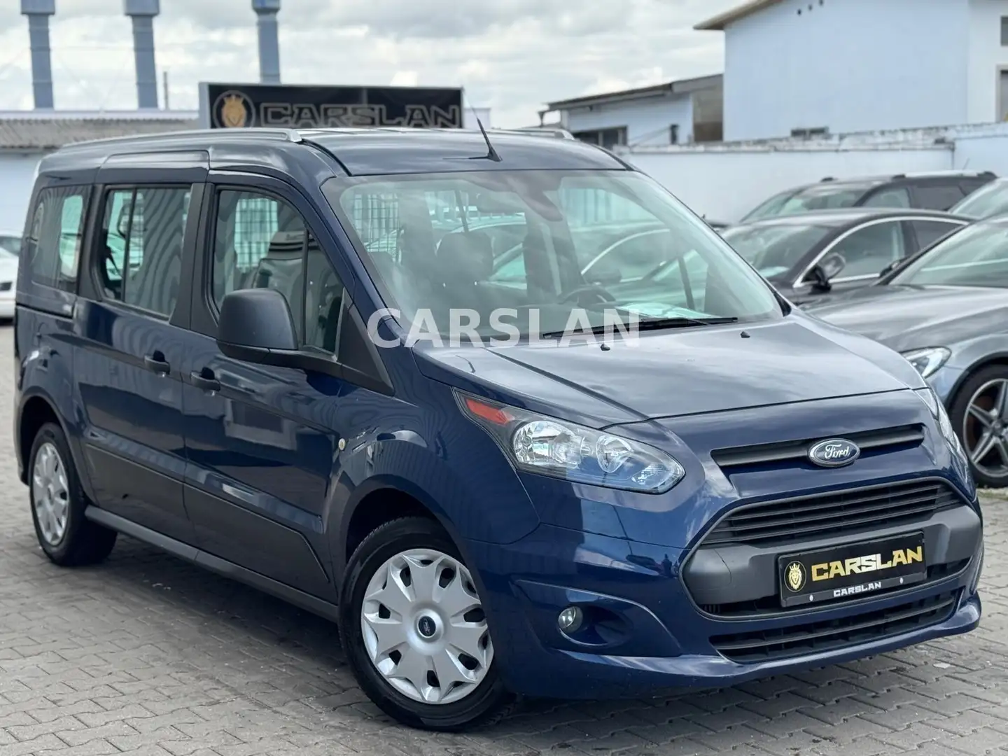 Ford Tourneo Connect "2.HAND+LANG+R.KAMERA+AHK+KLIMA" Blau - 1