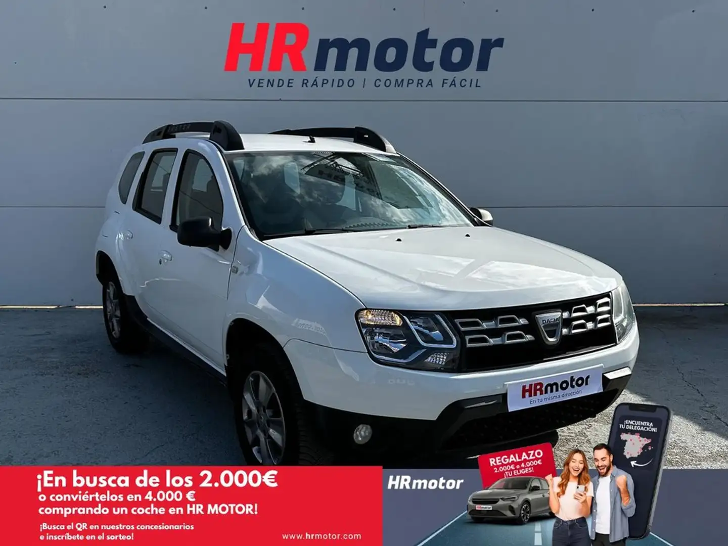 Dacia Duster Laureate 4x2 Blanc - 1
