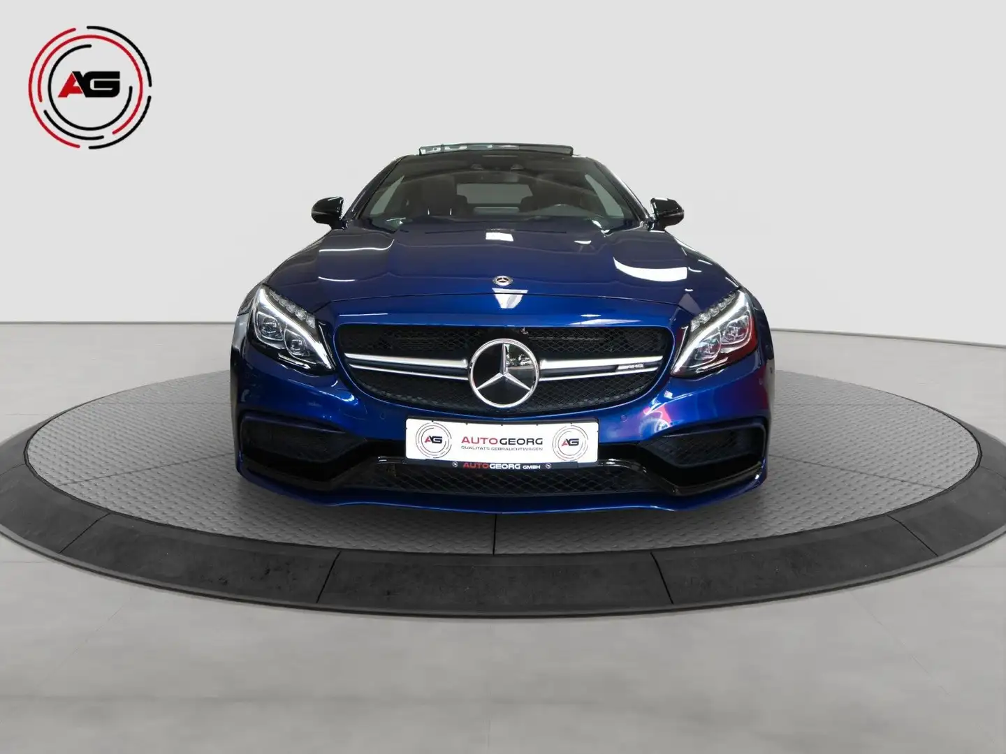 Mercedes-Benz C 63 AMG COMAND PANO BURMESTER MULTIBEAM DISTRO+ Blau - 2