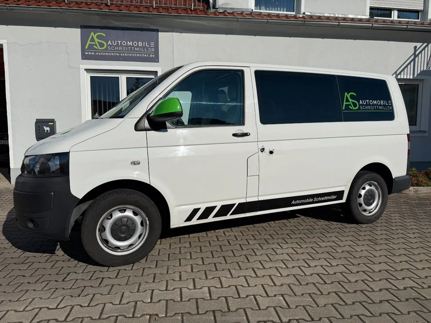 Volkswagen T5 Transporter LKW Zulassung Klima AHK Weiß - 2