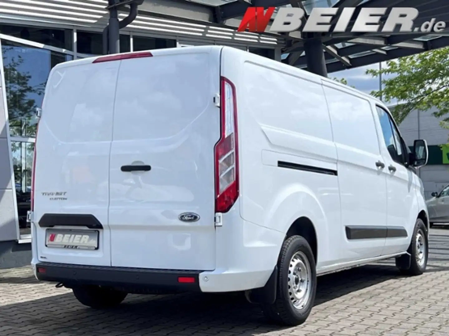 Ford Transit Custom L2 lang Klima ToT-Winkel DAB Seite Blanc - 2