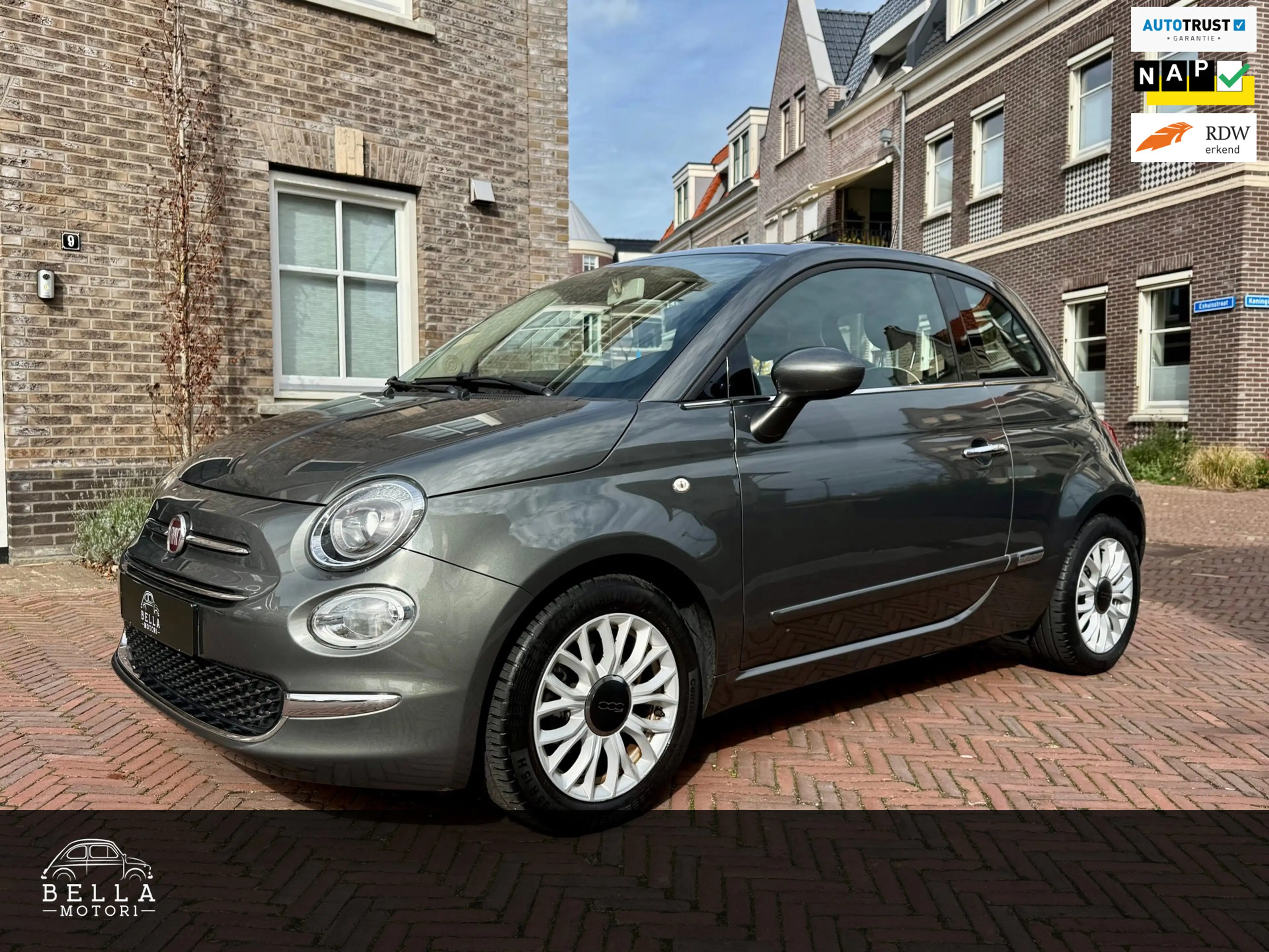 Fiat 500 0.9 TwinAir Lounge | RIJKLAARPRIJS | Apple CarPlay