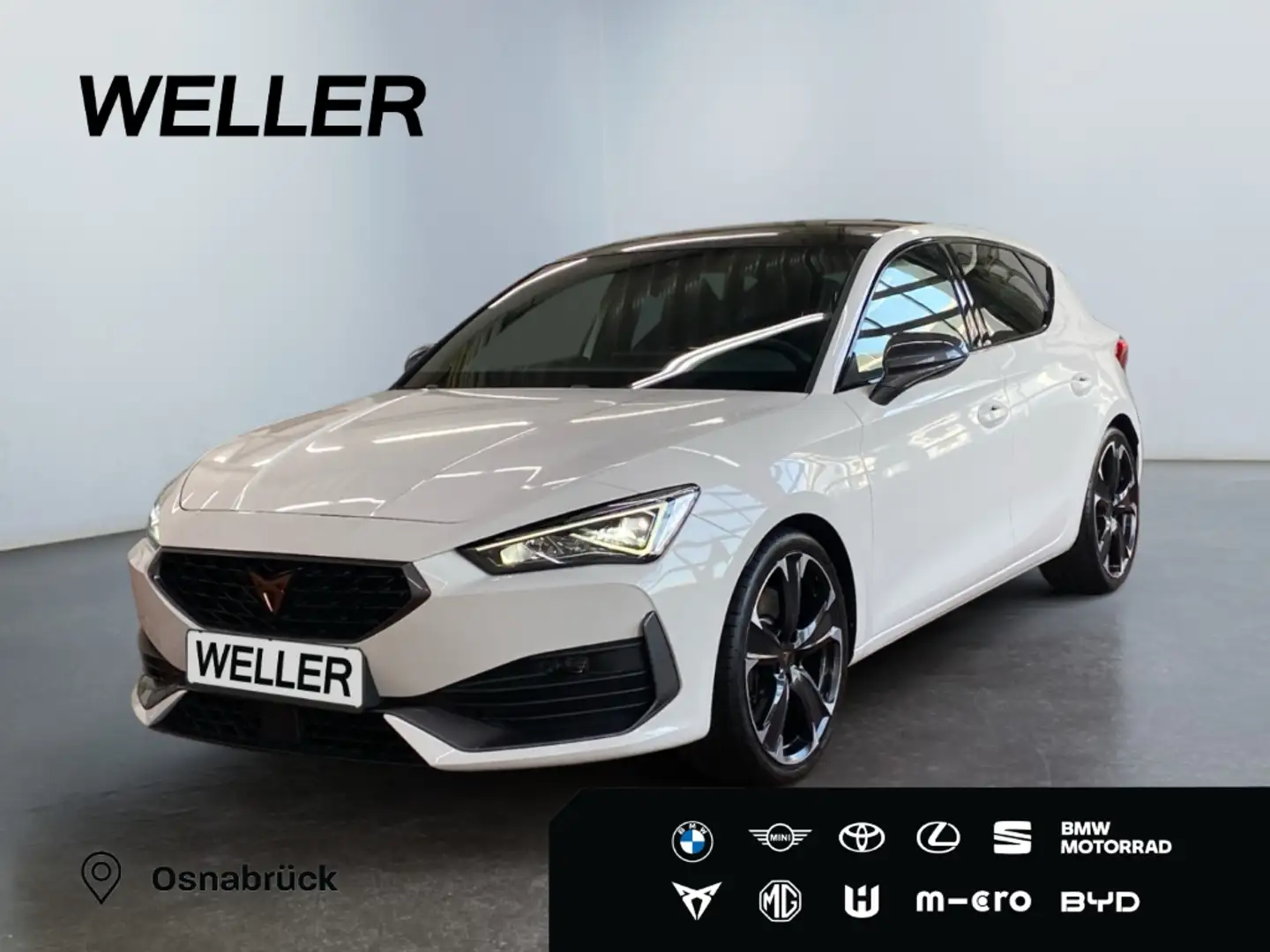 CUPRA Leon 2.0 TSI DSG VZ *Pano*Beats*ACC*DCC*Winter*L* Bianco - 1