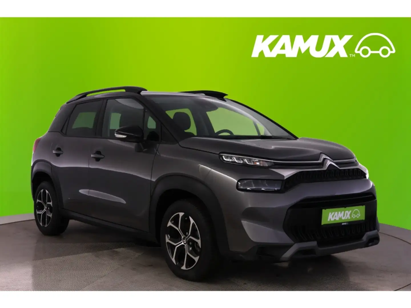 Citroen C3 Aircross 1.2PureTech 110 Plus+NAVI+TEMPO+PDC Grau - 1