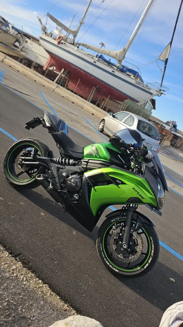 Kawasaki ER - 6 F Verde - 1