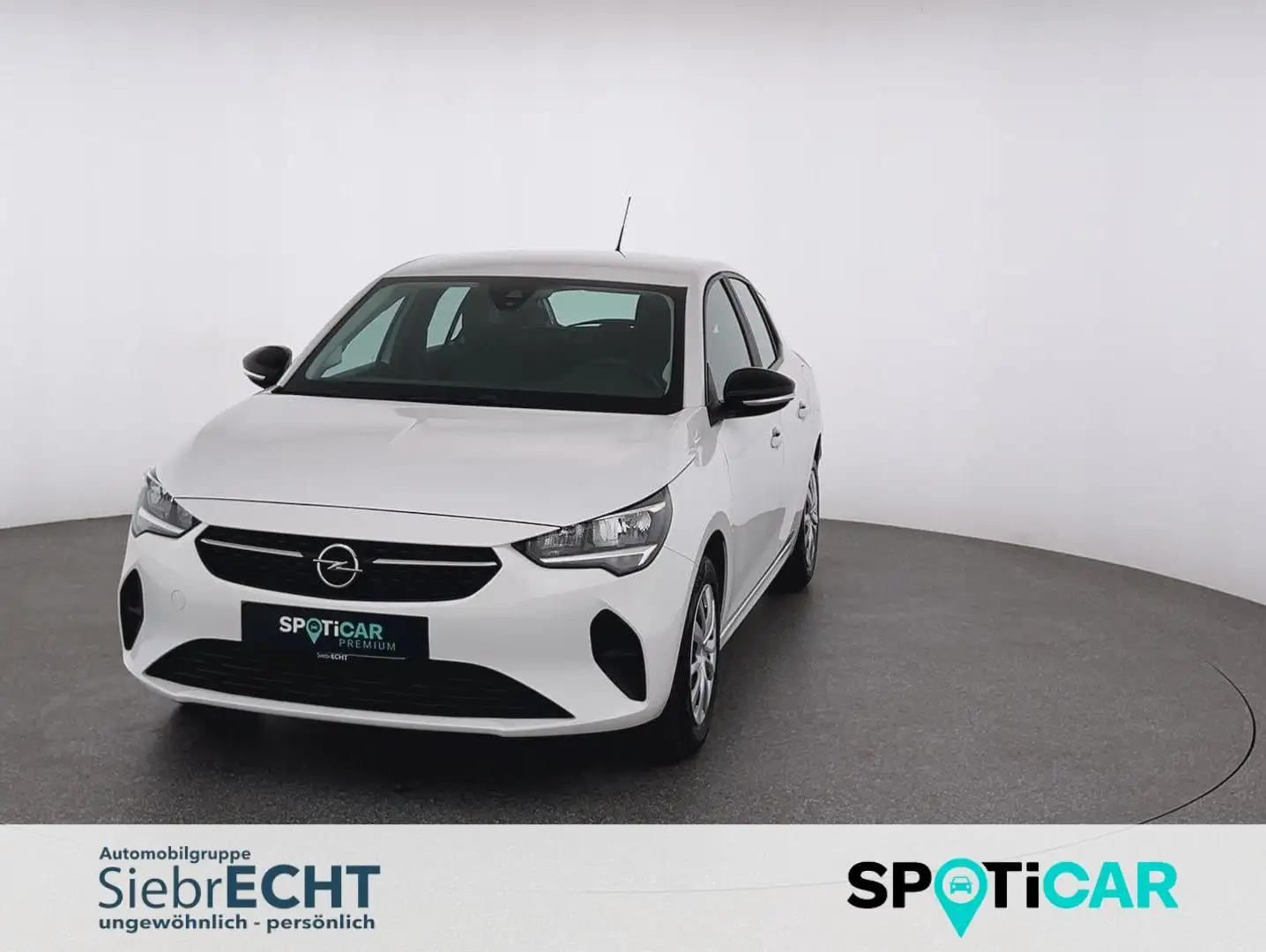 Opel Corsa F Edition 1.2*Klima*DAB*BTH*uvm Blanc - 1