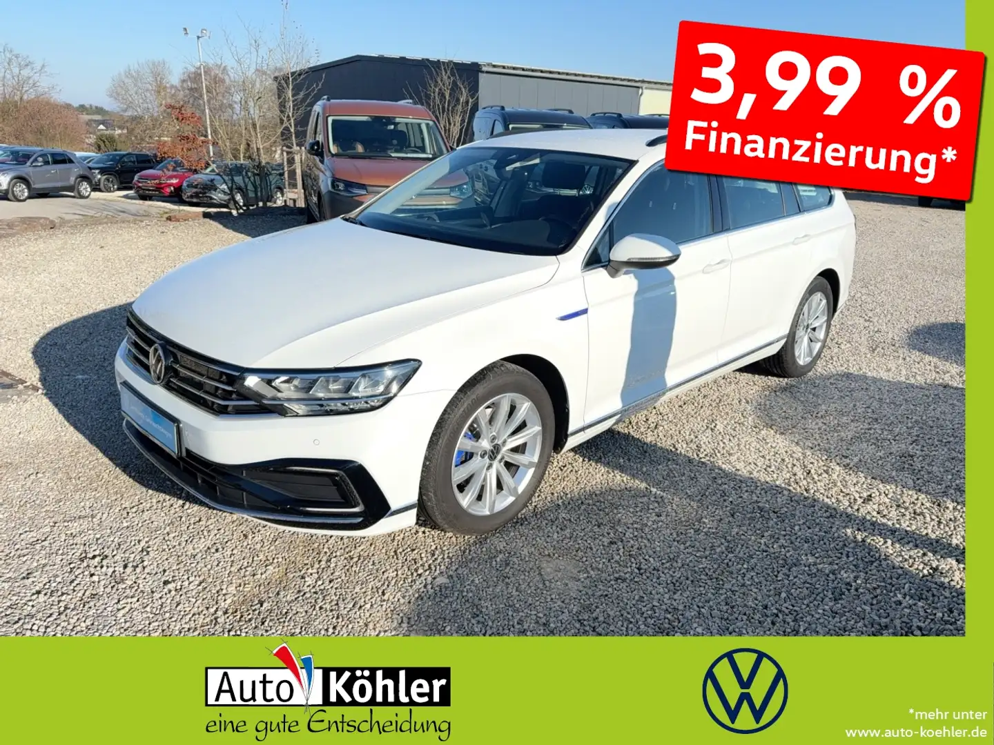 Volkswagen Passat Variant GTE Weiß - 1