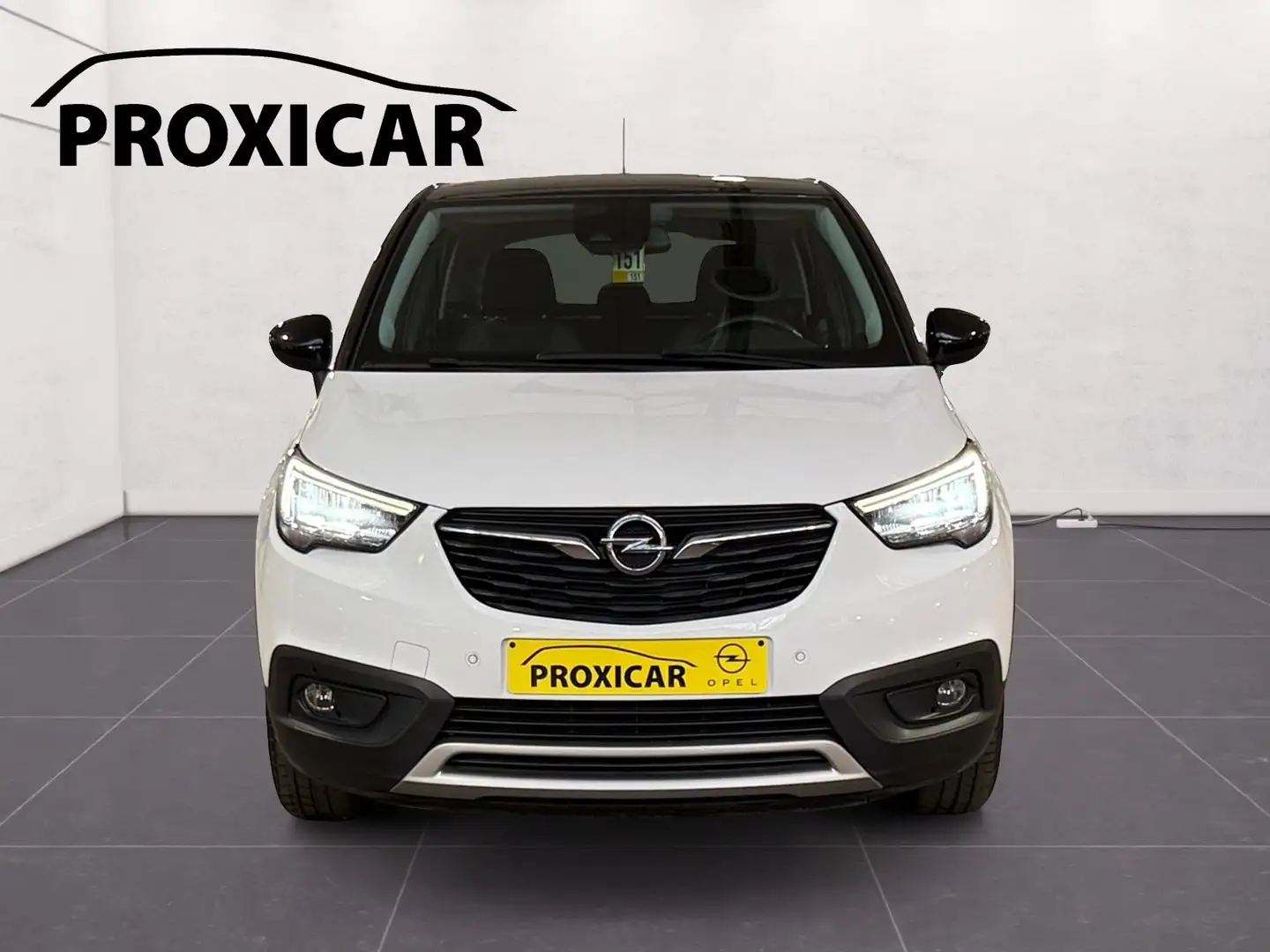 Opel Crossland X 1.2 Turbo 110cv Blanc Cruise*Airco*Camera*Carplay Bianco - 2