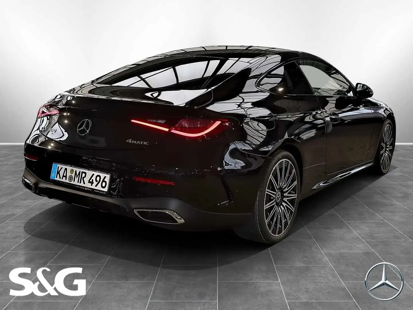 Mercedes-Benz CLE 300 4M Coupé AMG MBUX+360°+DIG-LED+Pano+Nigh Noir - 2