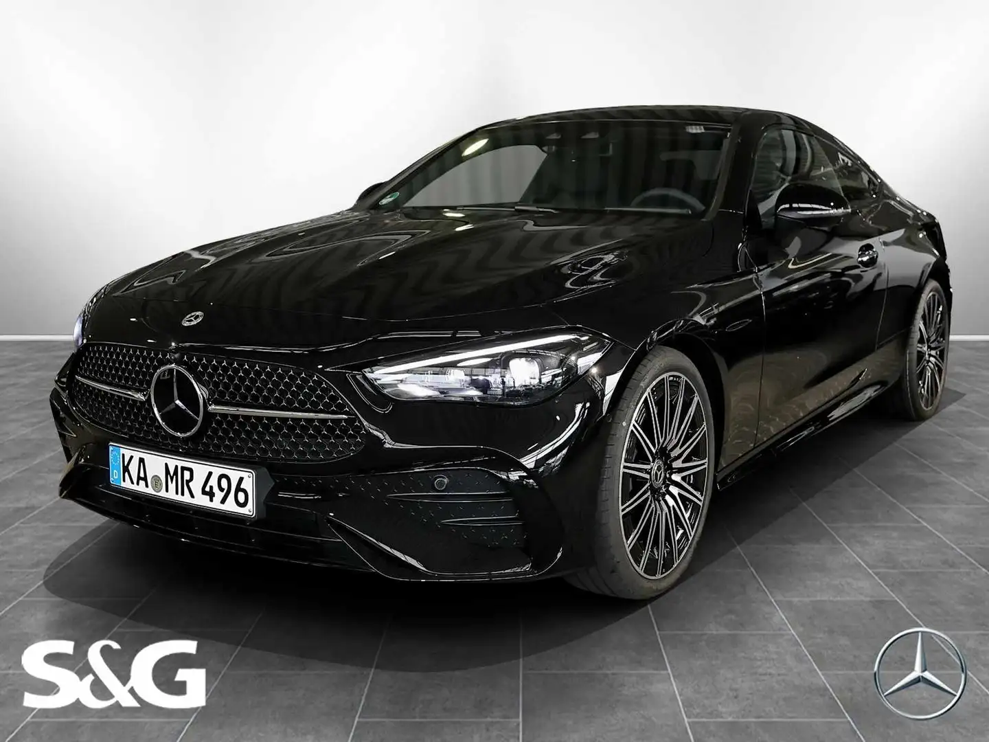 Mercedes-Benz CLE 300 4M Coupé AMG MBUX+360°+DIG-LED+Pano+Nigh Noir - 1