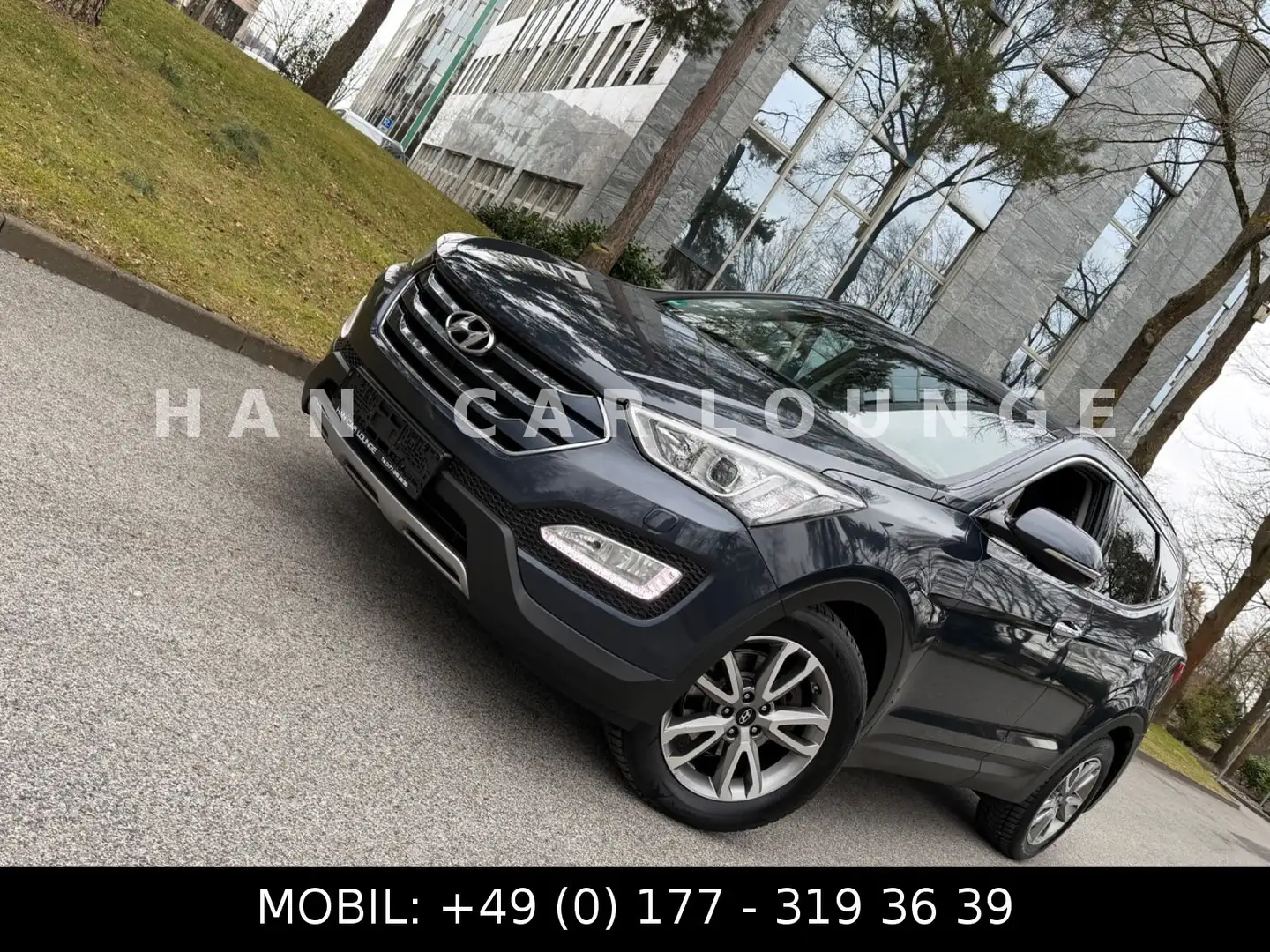 Hyundai SANTA FE Style *****4WD*ALLRAD*LEDER*197PS*KAMER Gris - 1