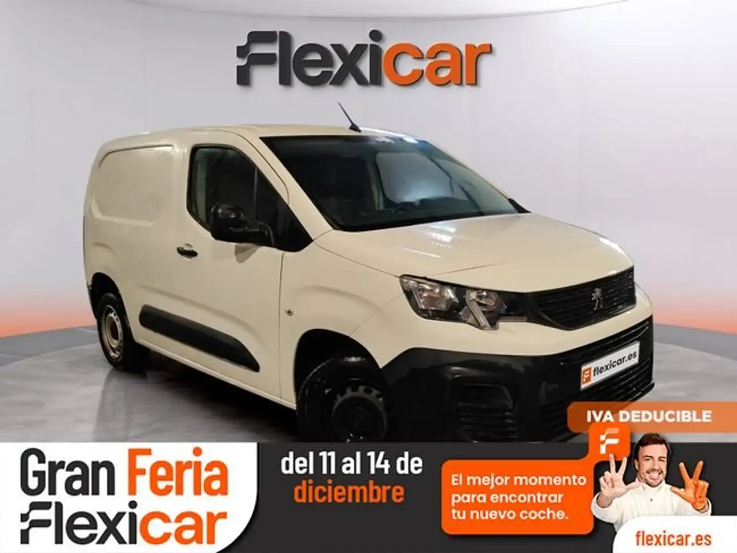 Peugeot Partner 1.5 102CV - Pro BlueHDi 100 S&S 5 Blanco - 1