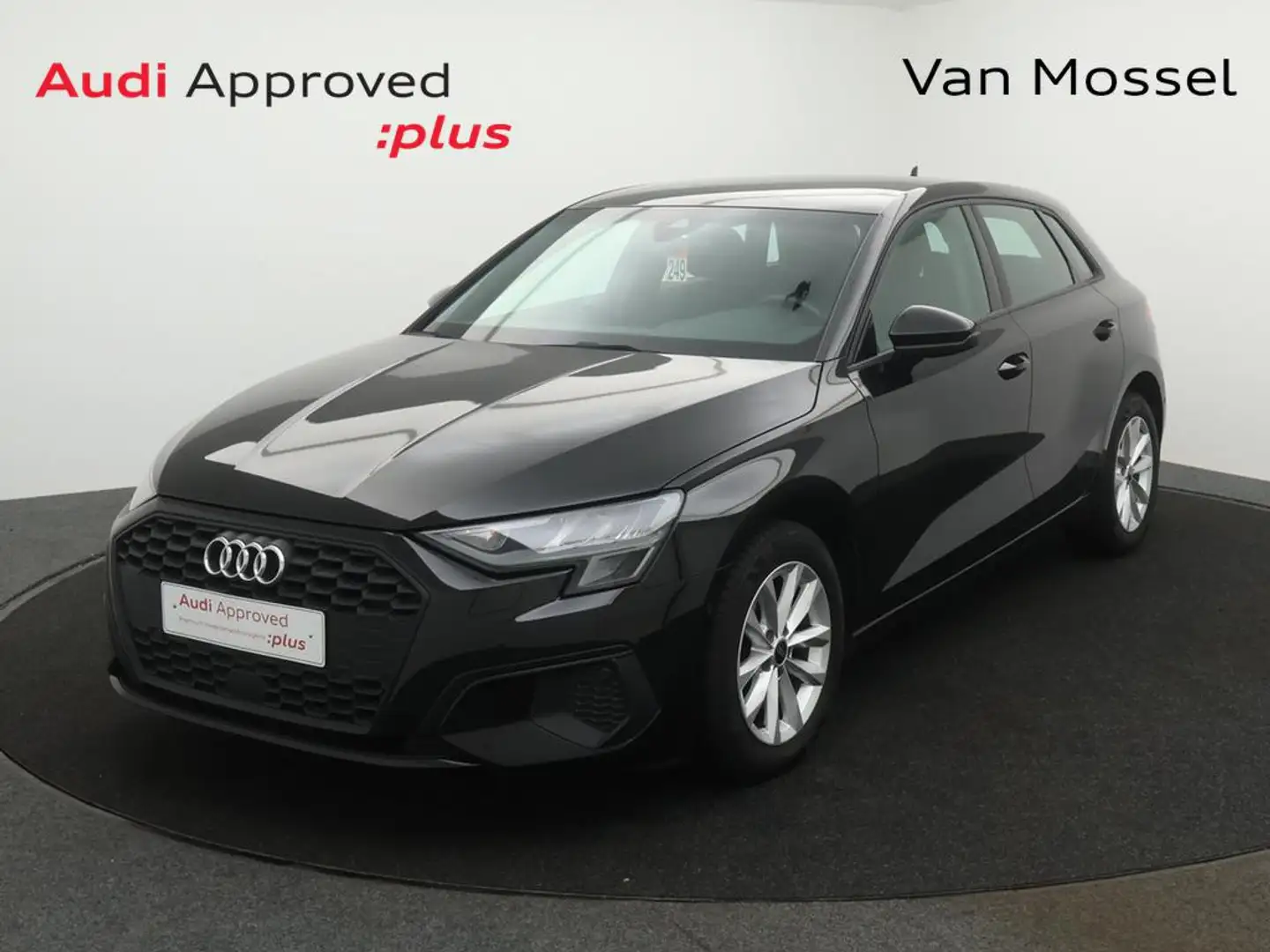 Audi A3 Sportback Audi A3 Sportback  30TDI 116PK *NAVI*APP Zwart - 1