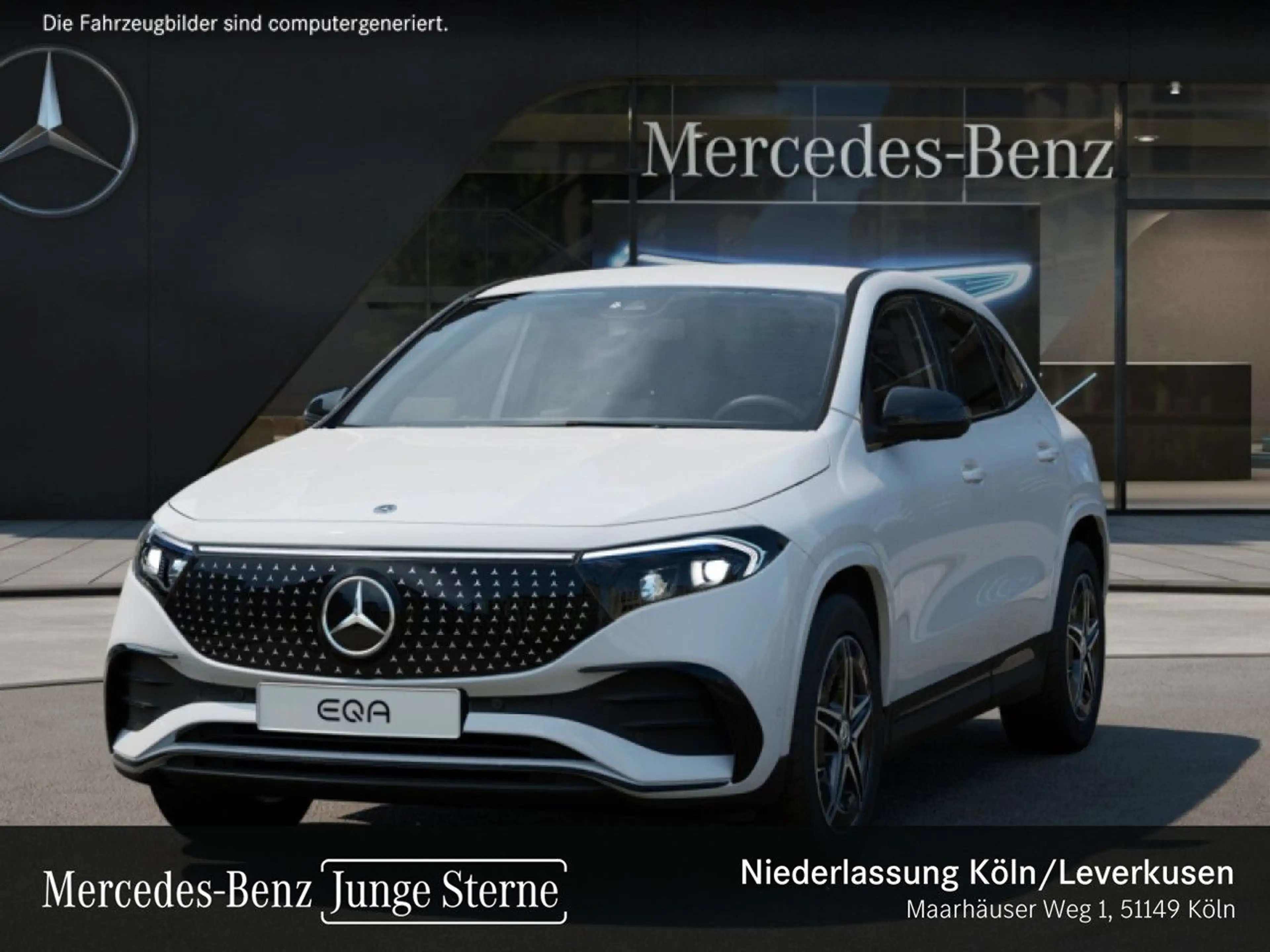 Mercedes-Benz EQA 250 AMG+NIGHT+ADVANCED+KAMERA+SPUR — photo 2