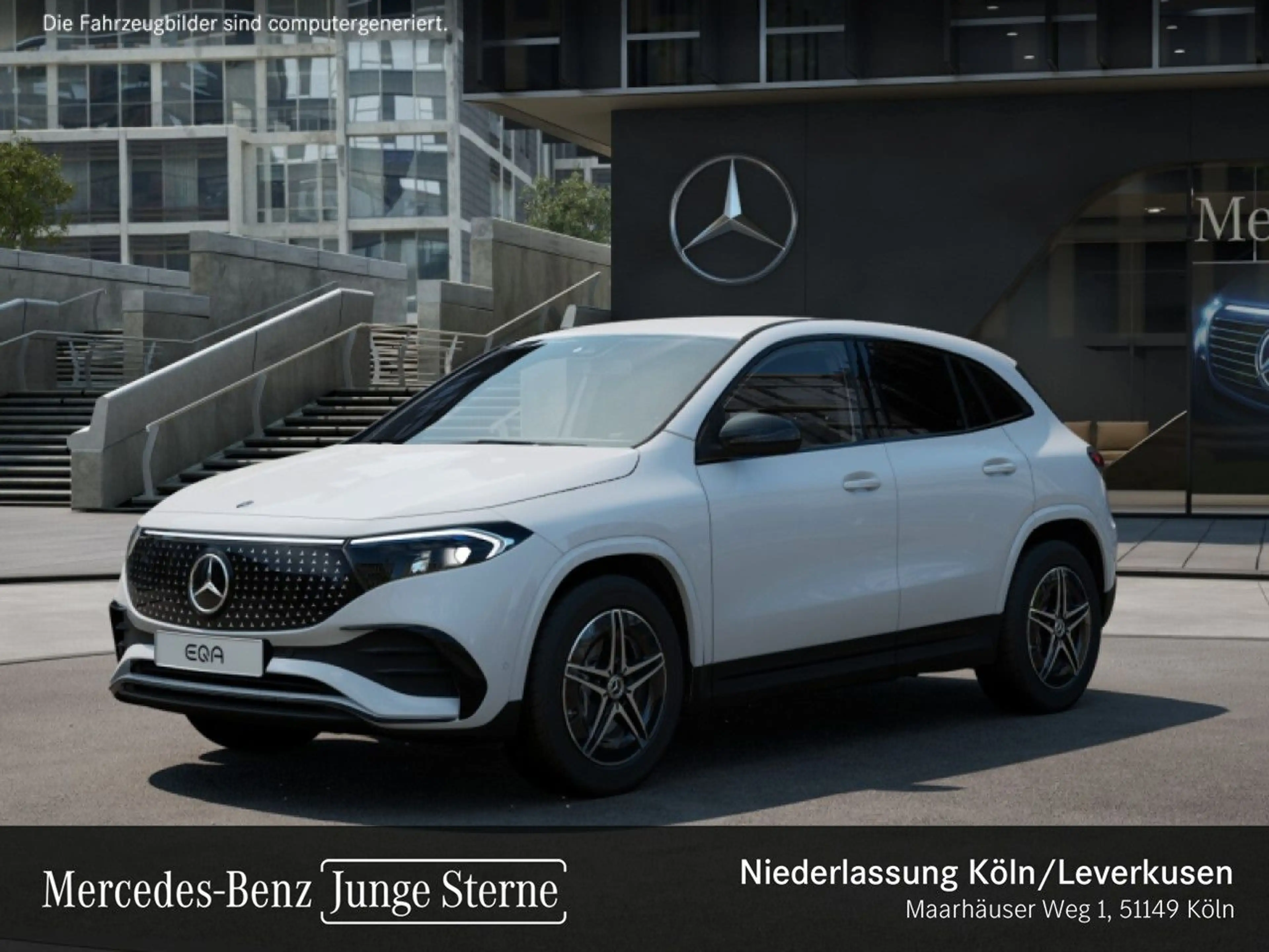 Mercedes-Benz EQA 250 AMG+NIGHT+ADVANCED+KAMERA+SPUR — photo 14