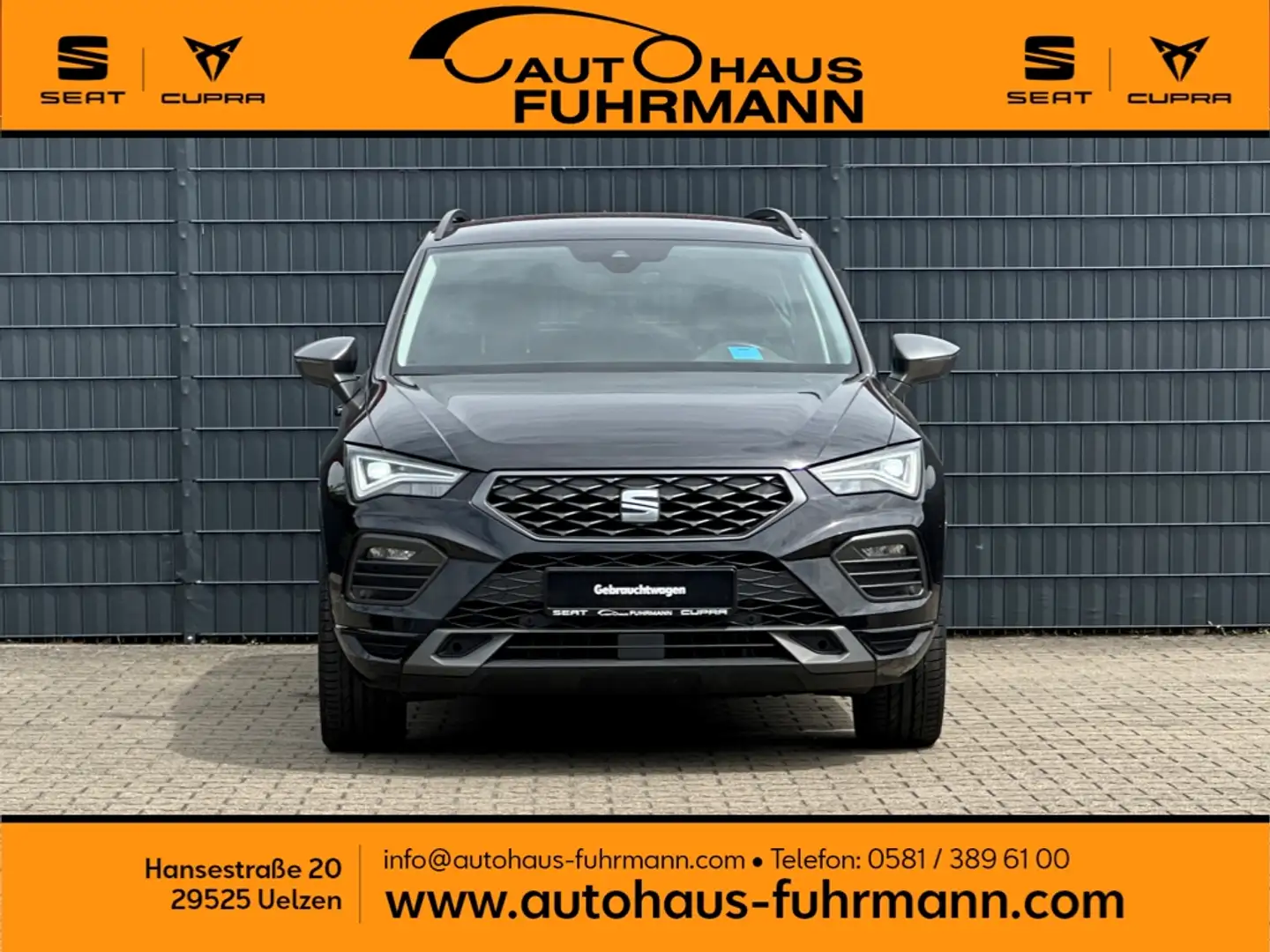 SEAT Ateca FR 1.5 TSI DSG AHK/NAV/ALCA/VIRTUAL/XL-PACK Schwarz - 2
