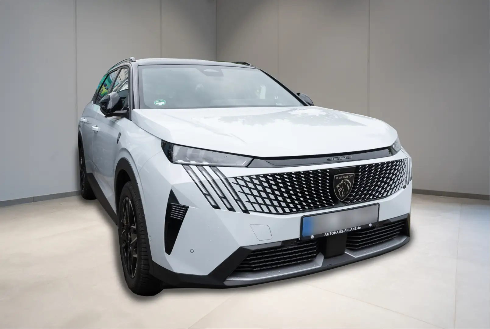 Peugeot 5008 GT HYBRID 145 e-DSC6 Blanc - 2