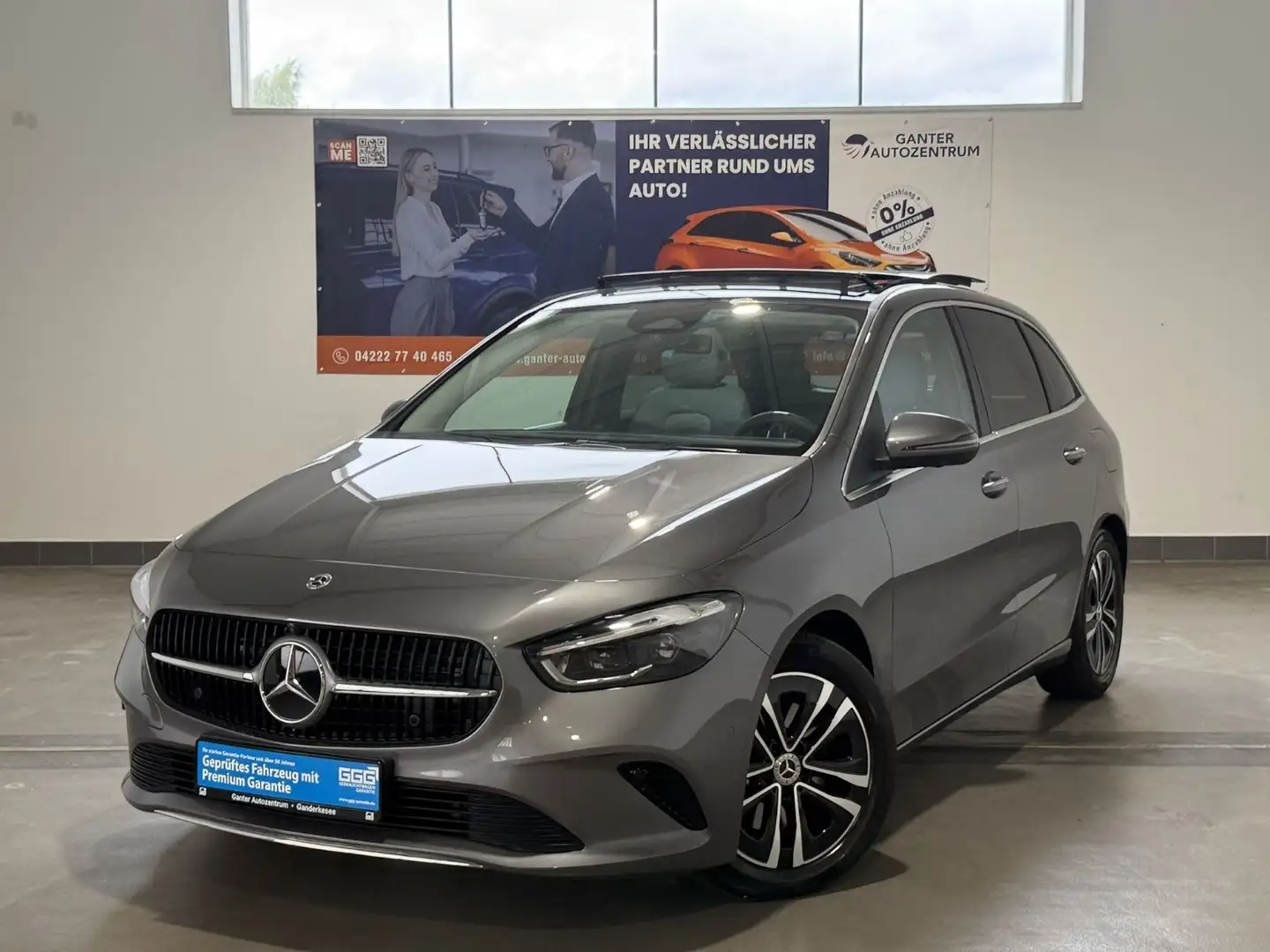 Mercedes-Benz B 220 4Matic 360GRAD+LED+PANO+MEMORY+NAVI Grau - 1