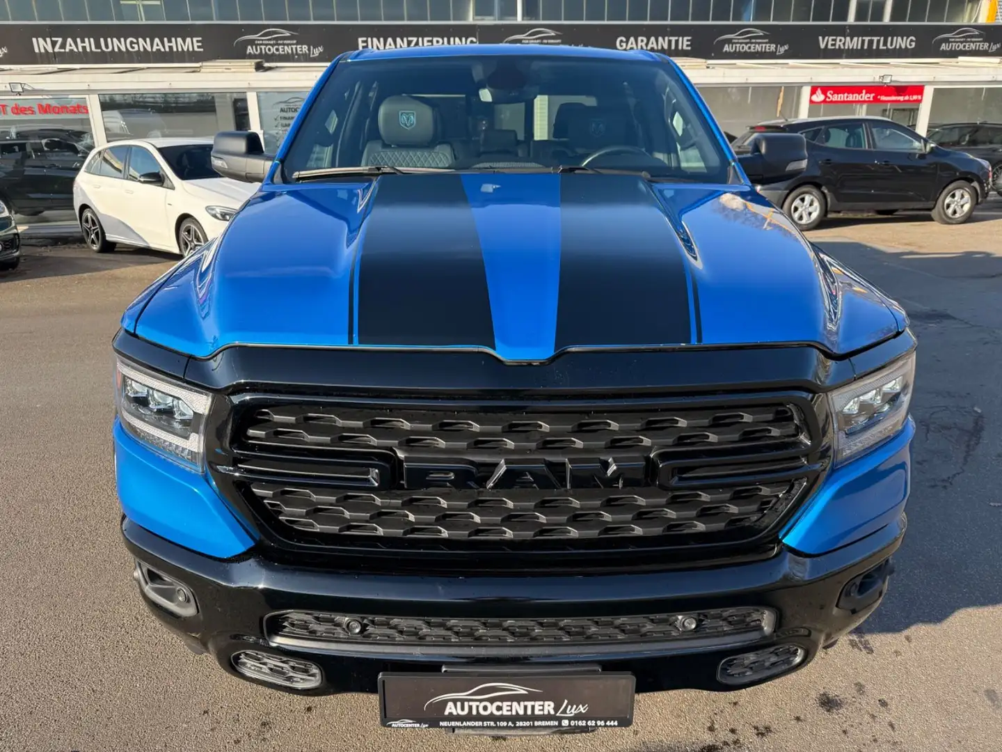 Dodge RAM 5.7 HEMI V8 Navi LED BIG HORN ALPINE (LANG)! Blau - 2