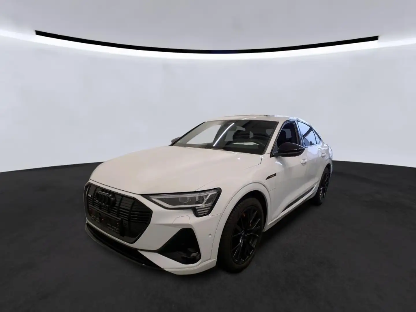 Audi e-tron SPORTBACK 55 2x S LINE/BLACK EDITION/PANO Blanc - 1
