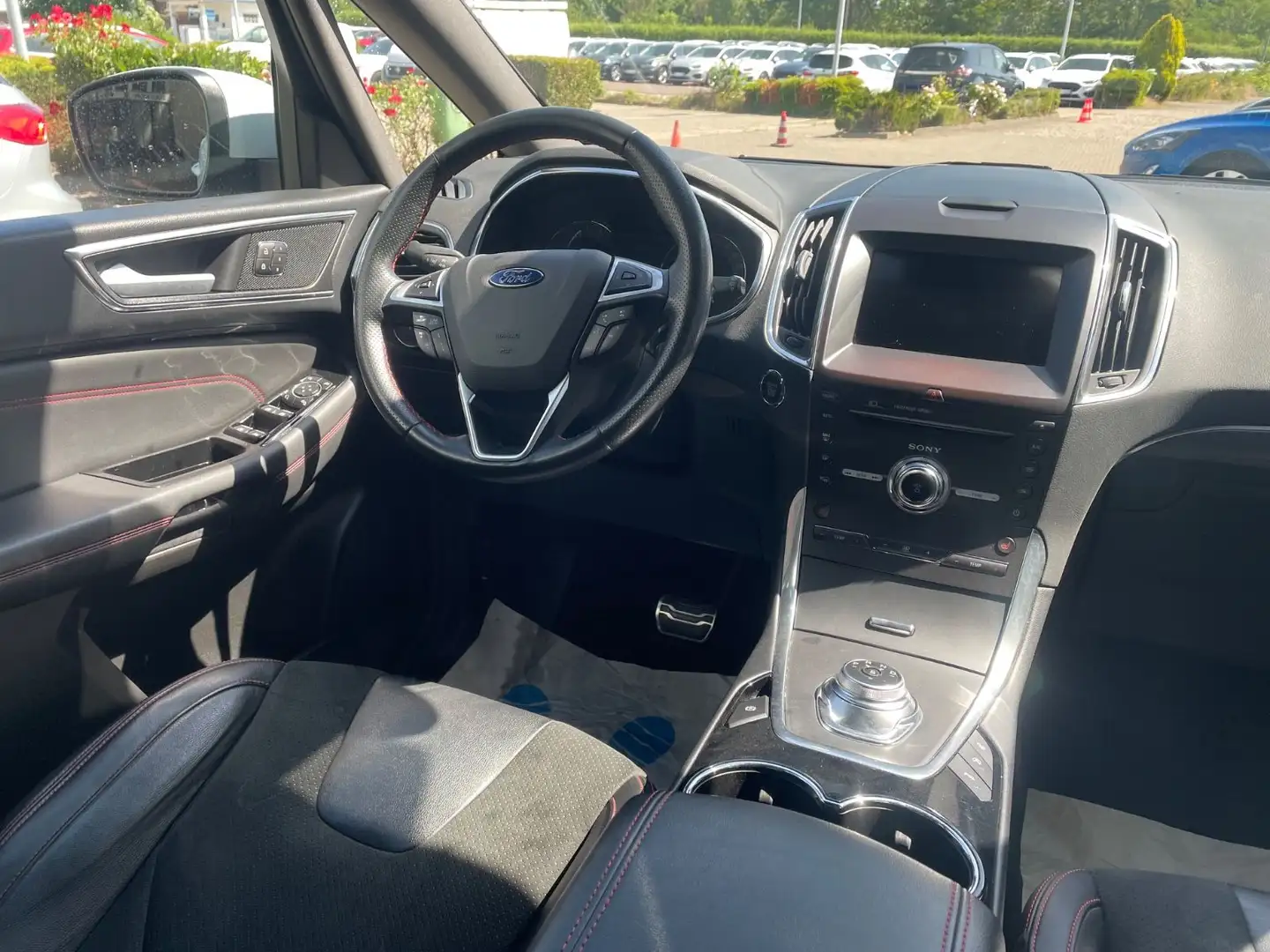 Ford S-Max ST-Line TDi190 Auto Sony/LED/AHK/ACC/Leder Weiß - 2