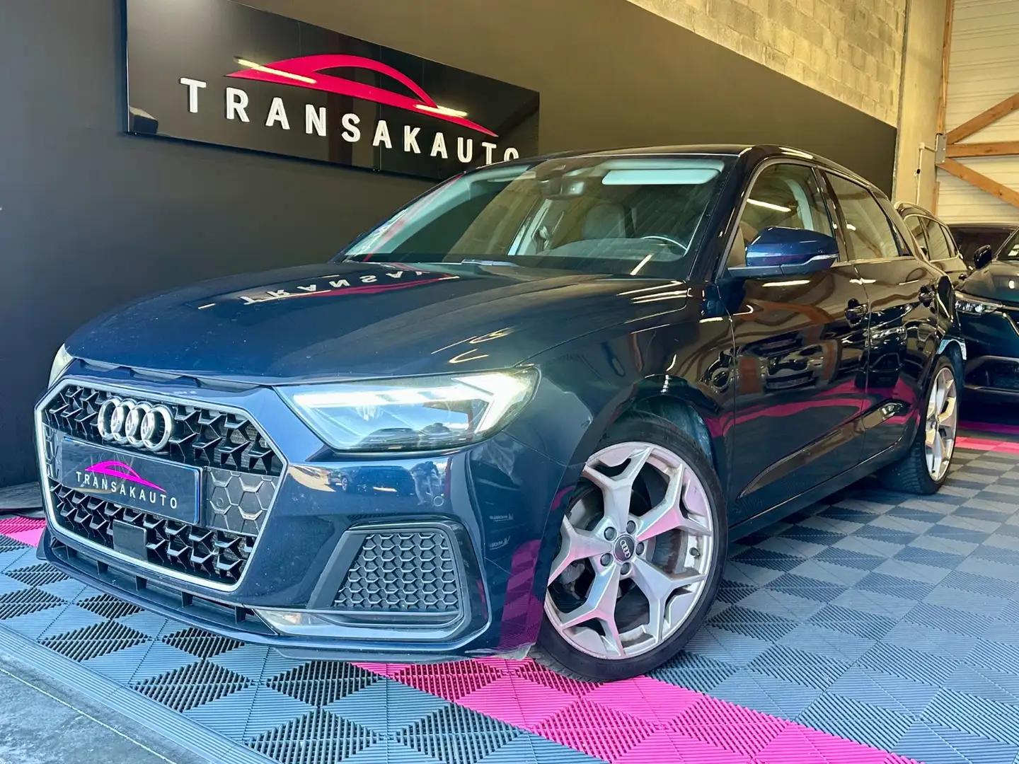 Audi A1 Design Luxe Bleu - 1