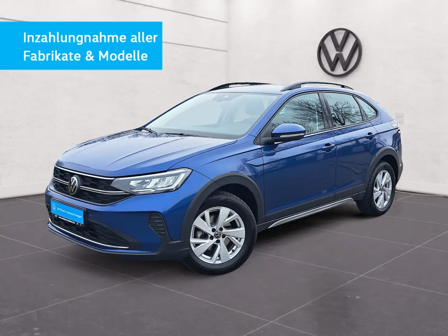 Volkswagen Taigo Life 1.0 TSI 2,49% APP 5J-GAR PDC SHZ DAB GJ-REIF Blau - 2
