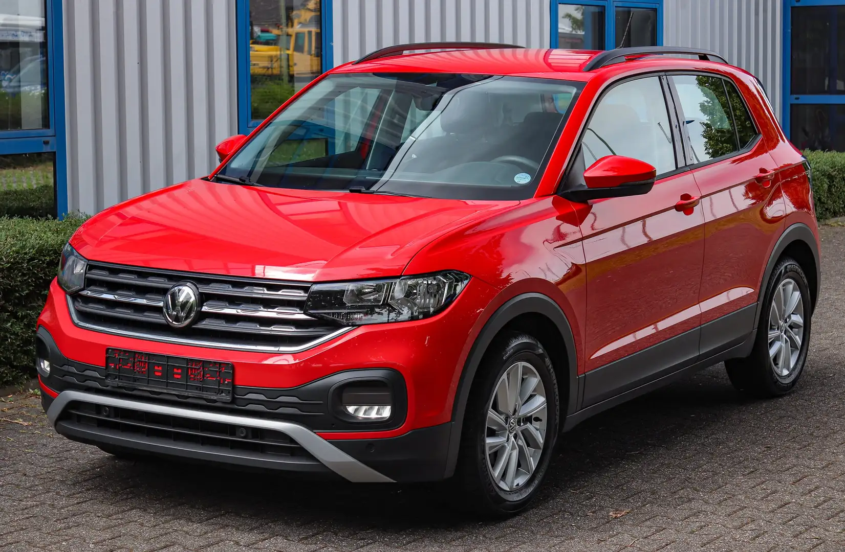 Volkswagen T-Cross NEUTÜV*KLIMA*ACC*SPURASSIST*TOTWINKEL*PDC*ALU* Rojo - 1