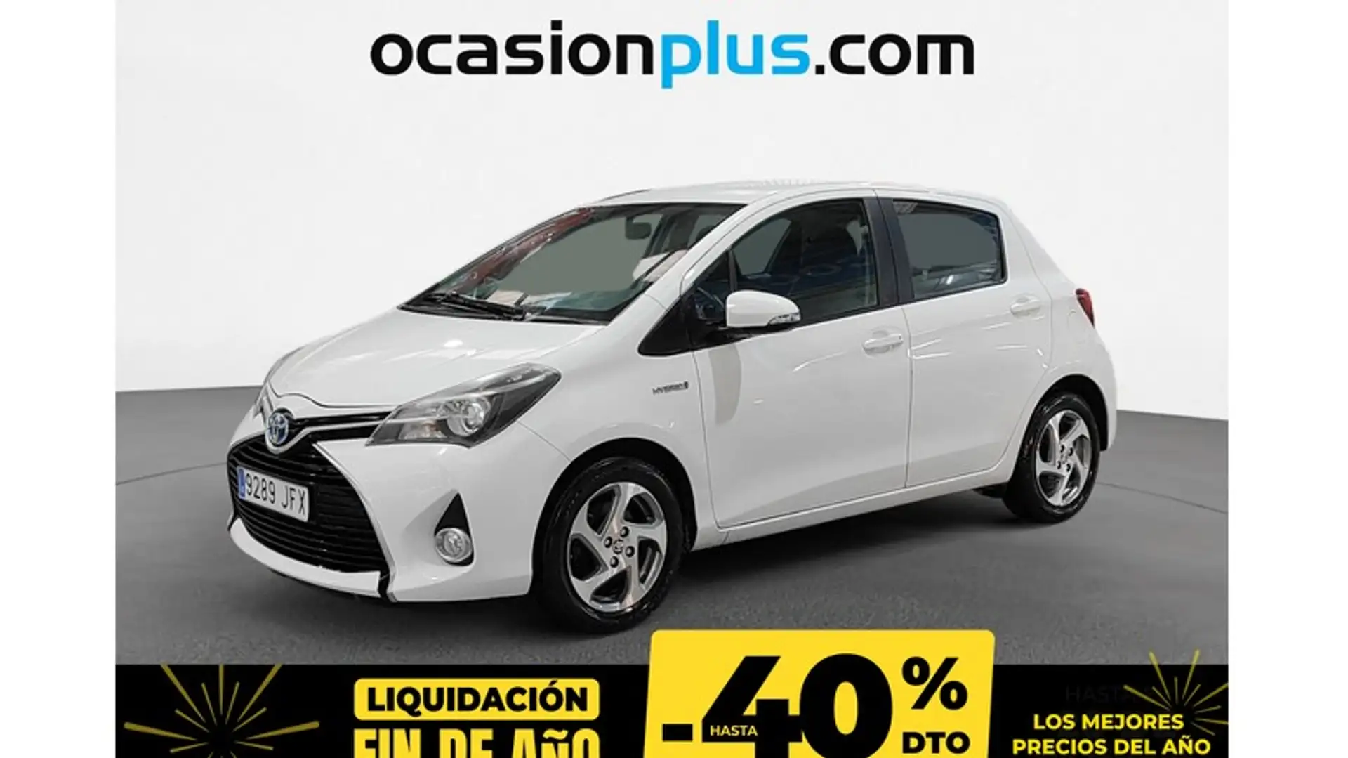 Toyota Yaris HSD 1.5 Advance Blanc - 1