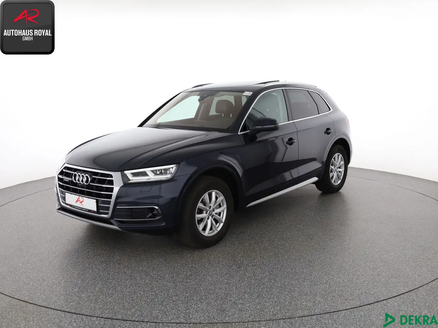 Audi Q5 Q5 2.0 TFSI qu LUFTFEDER,HUD,360GRAD,MASSAGE,SH Blau - 1