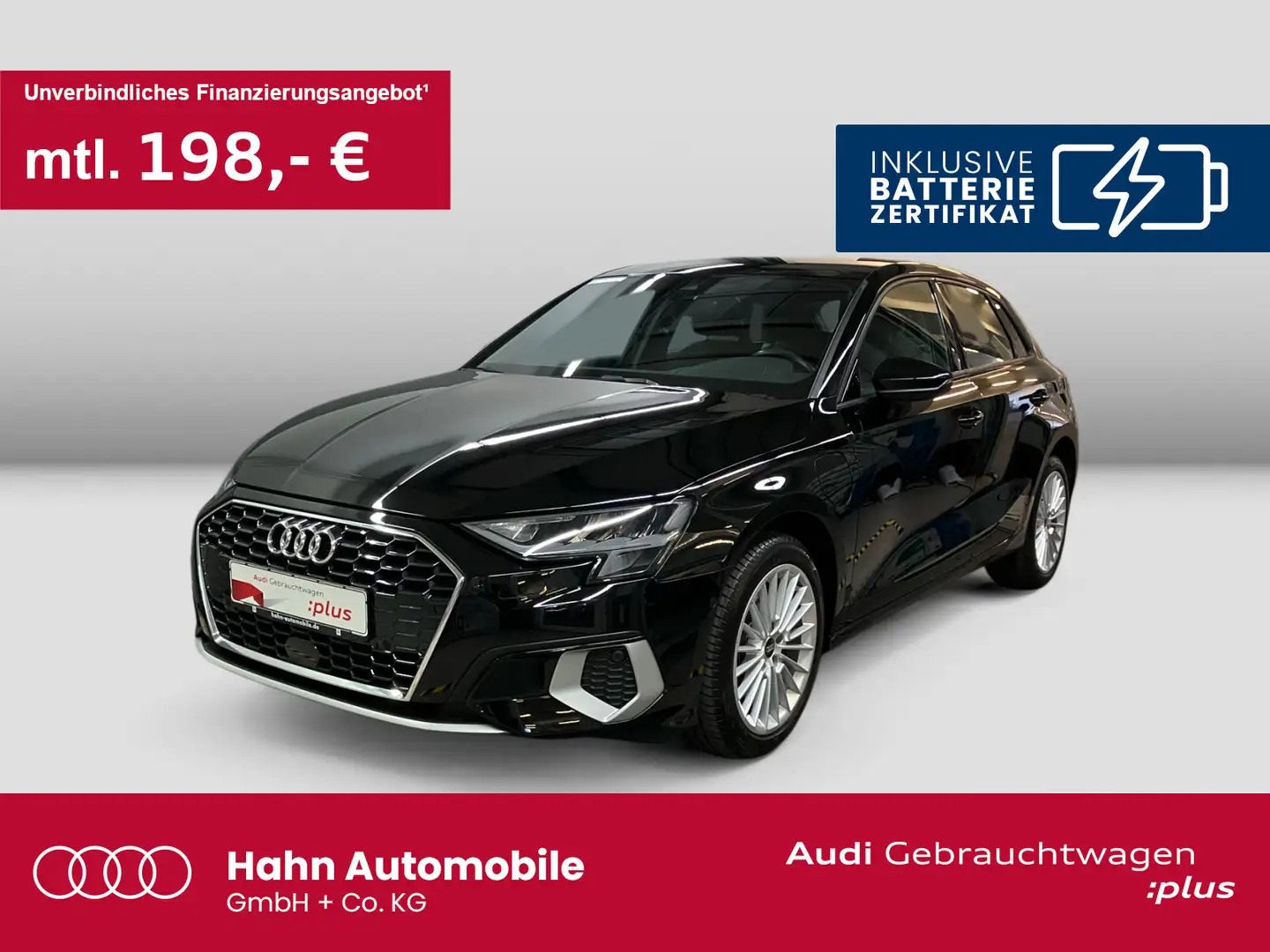 Audi A3 40 TFSIe advanced AHK Virtual Sitzh Noir - 1