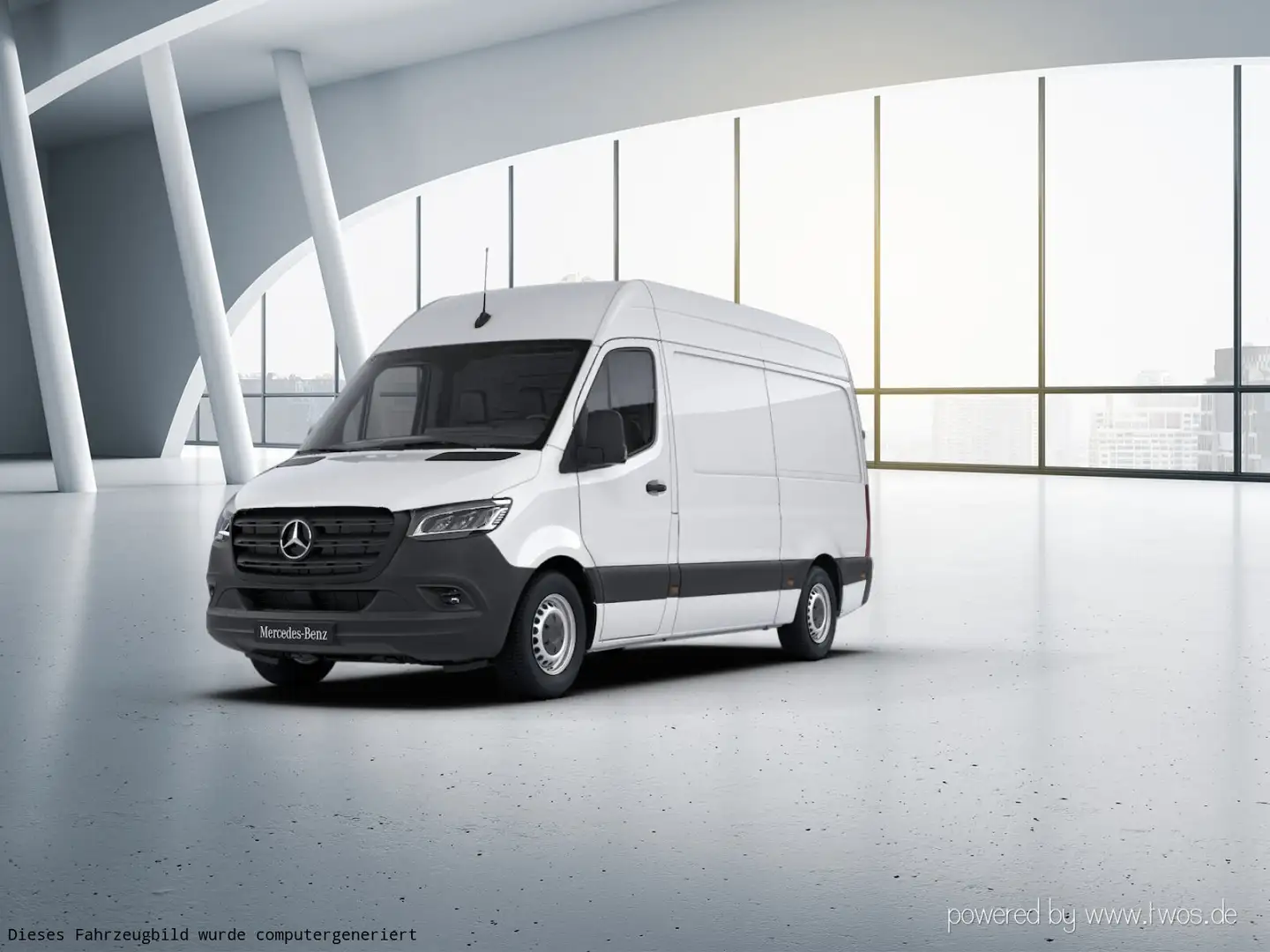 Mercedes-Benz Sprinter Sprinter 319 CDI Kasten Hochdach Standard Weiß - 2