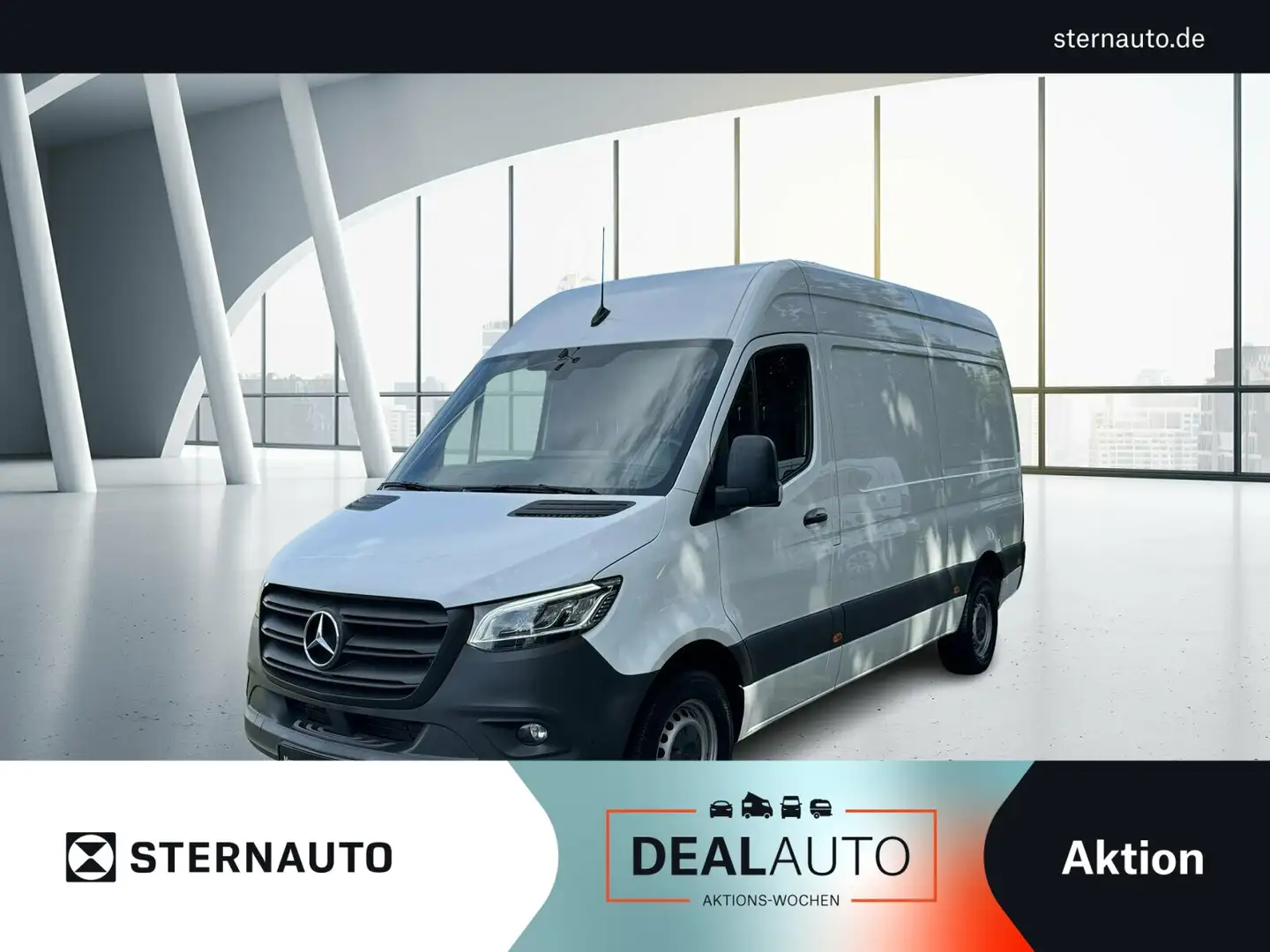 Mercedes-Benz Sprinter Sprinter 319 KA 36 HD Autom. Navi LED Standhzg Weiß - 1