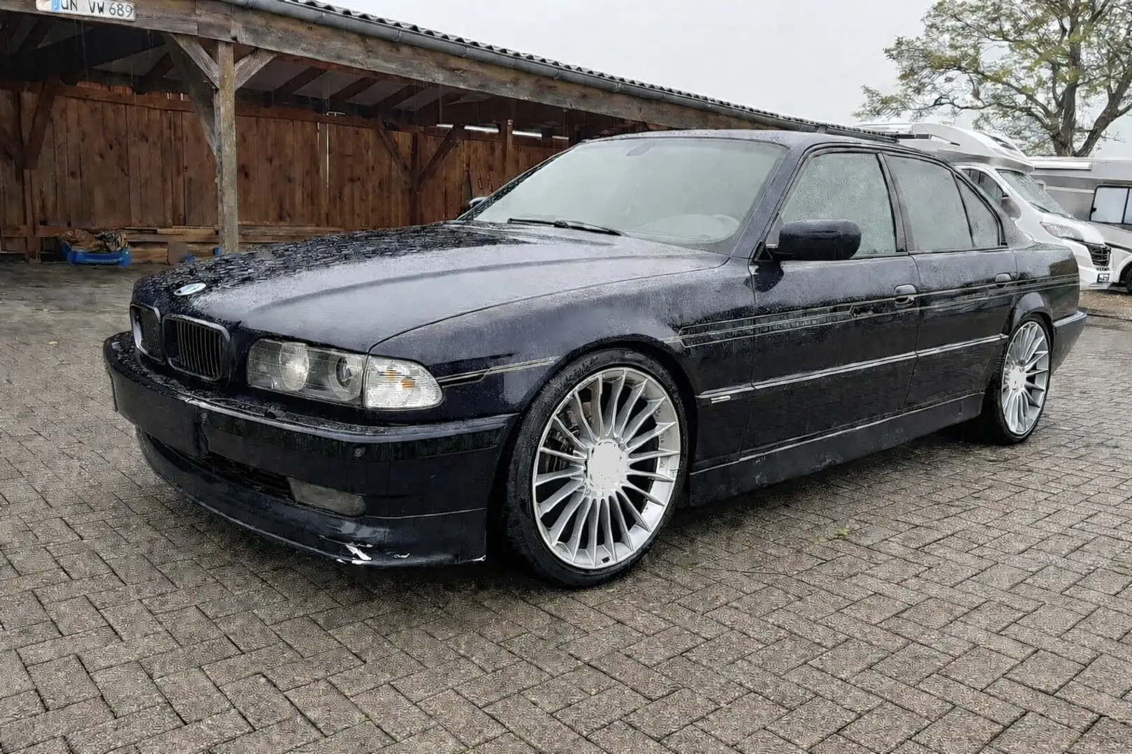 Alpina B12 5.7 E-Kat Limousine BMW E38 GSHD AHK Violett - 2