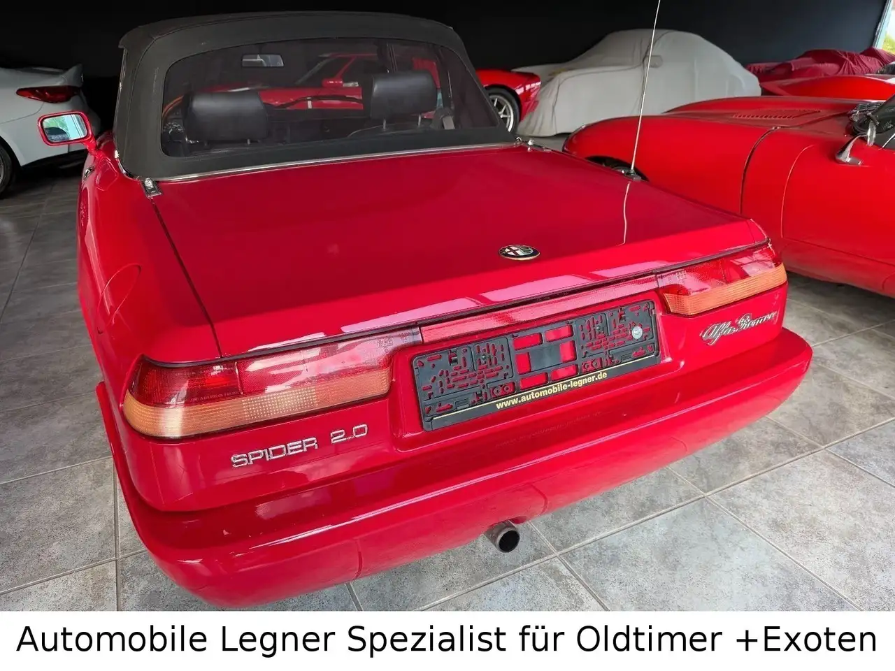 Alfa Romeo Spider deutsche Auslieferung, foto 3