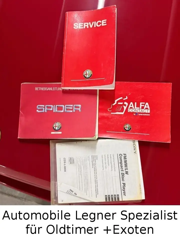 Alfa Romeo Spider deutsche Auslieferung, foto 12