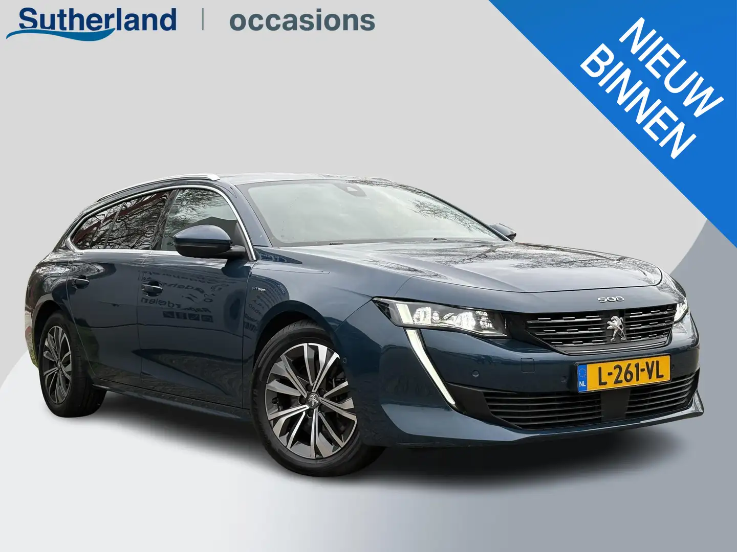 Peugeot 508 SW 1.6 HYbrid Blue Lease Allure PHEV | Stoelverwar Blauw - 1